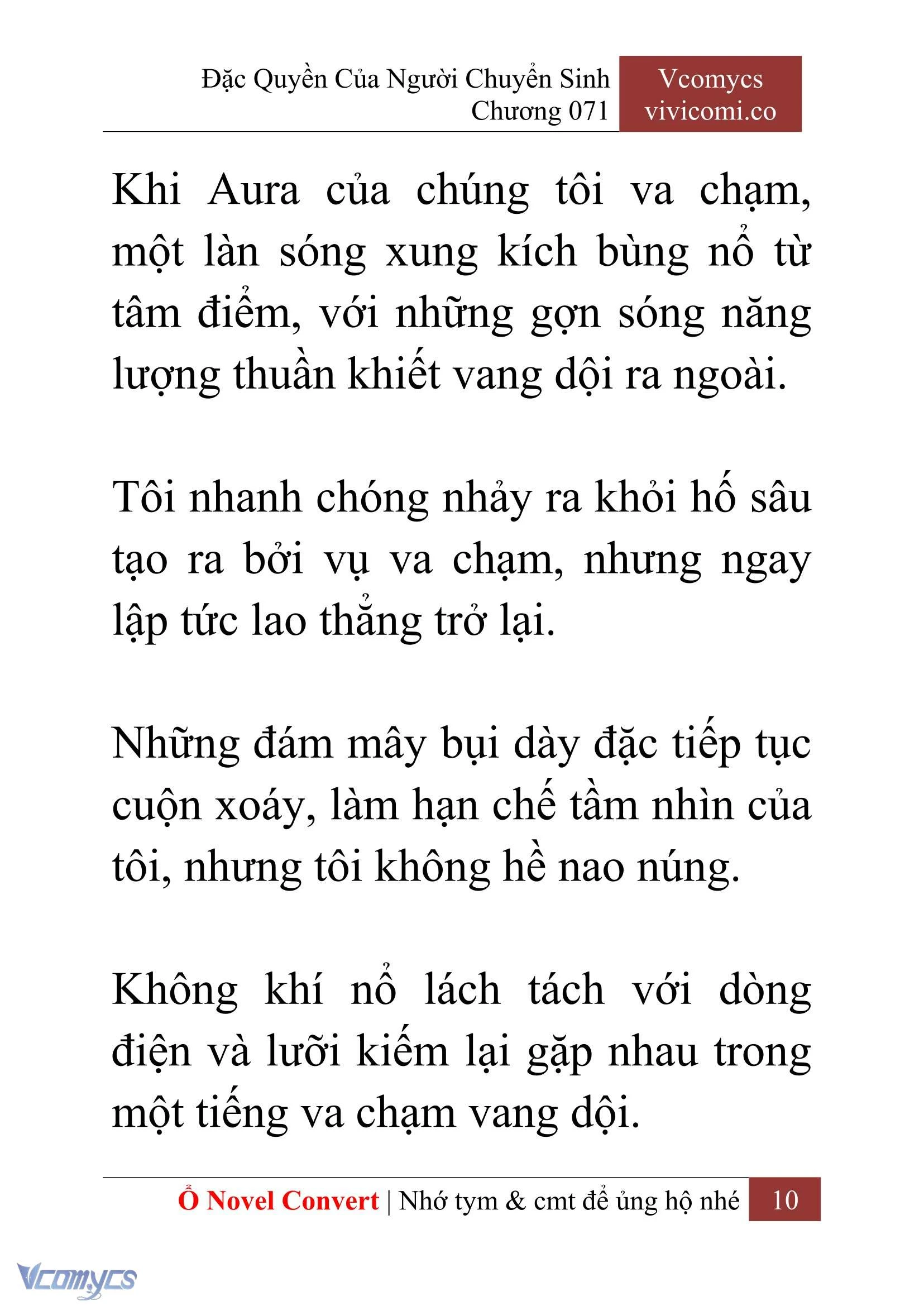 [Novel] Đặc Quyền Của Người Chuyển Sinh Chapter  71 - 12