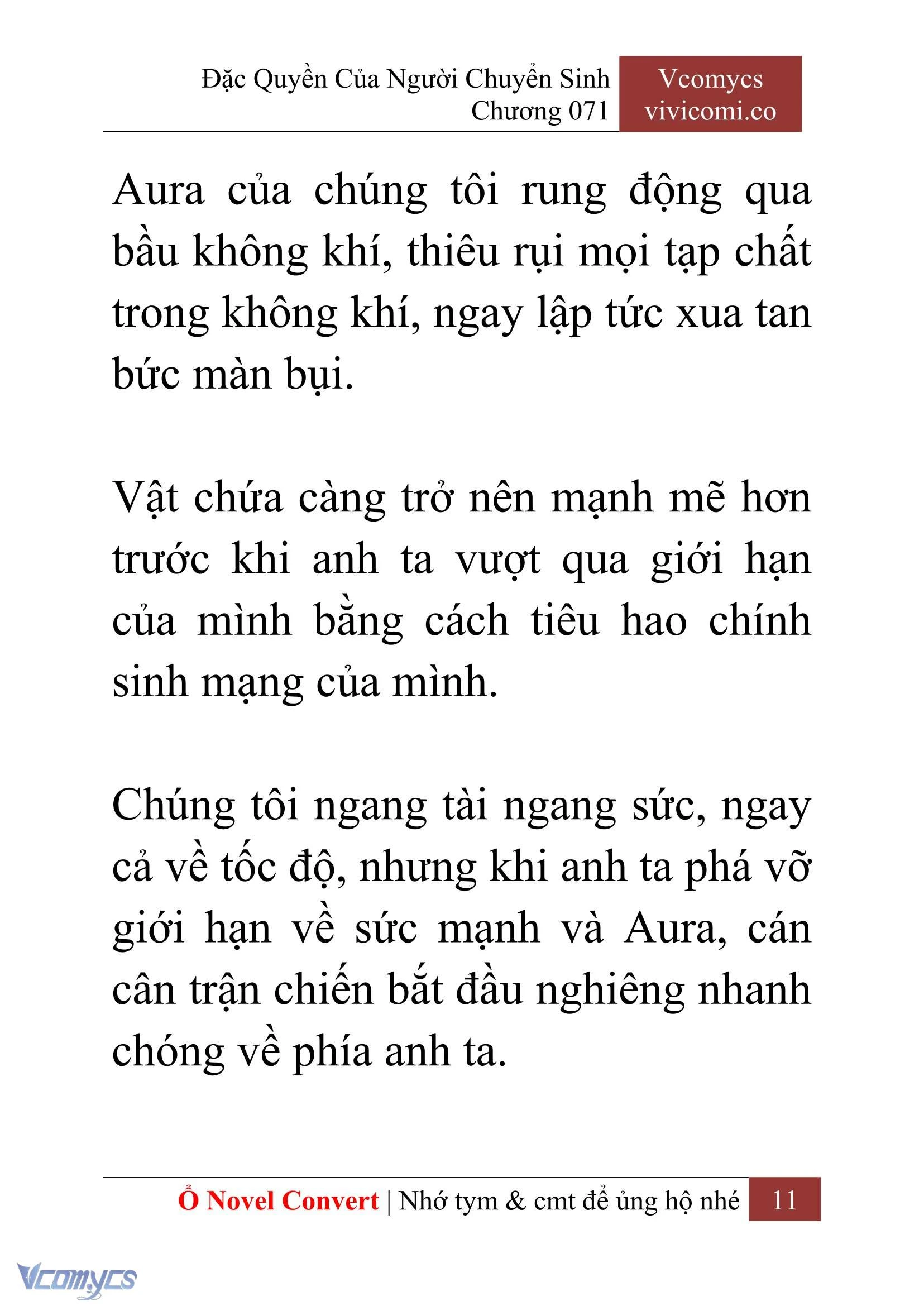 [Novel] Đặc Quyền Của Người Chuyển Sinh Chapter  71 - 13