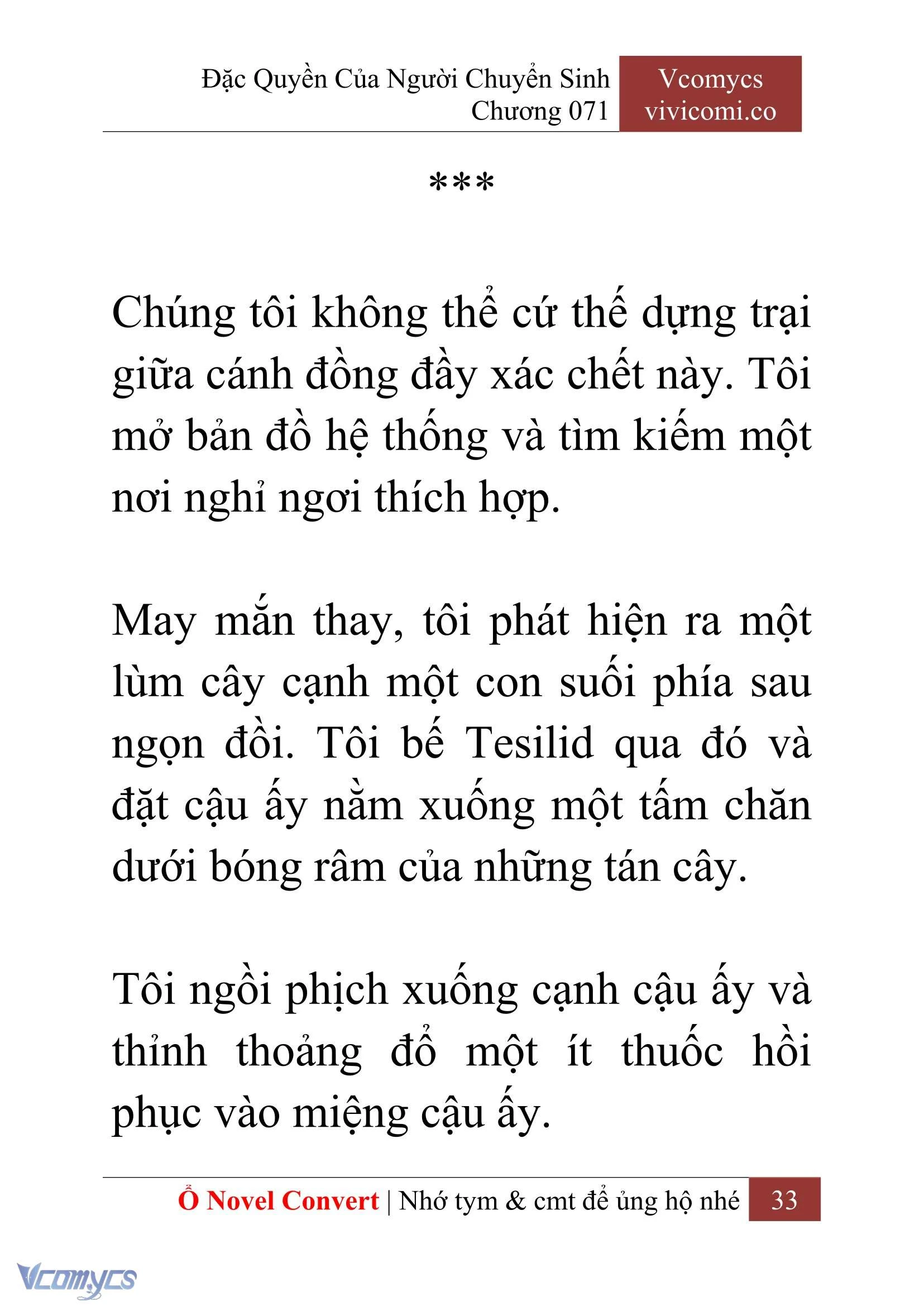 [Novel] Đặc Quyền Của Người Chuyển Sinh Chapter  71 - 35