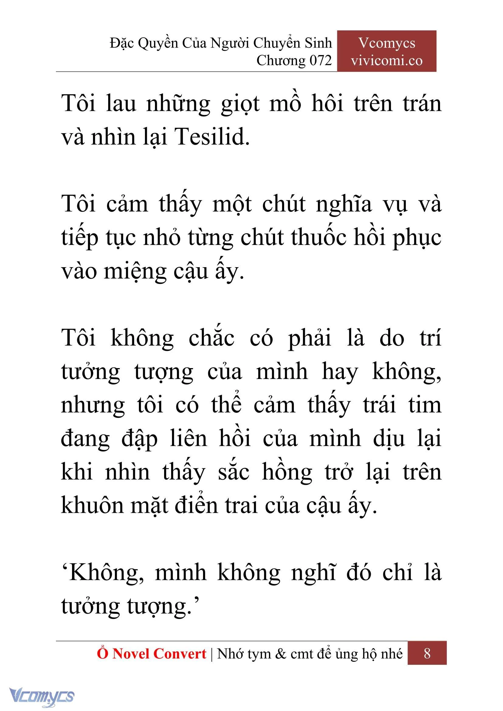 [Novel] Đặc Quyền Của Người Chuyển Sinh Chapter  72 - 10