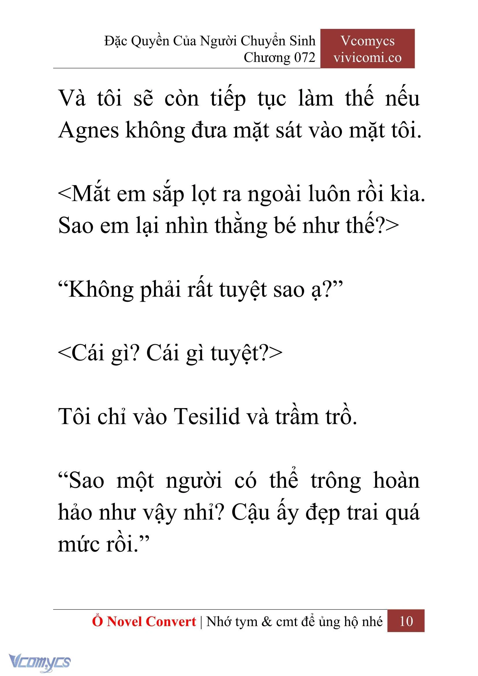 [Novel] Đặc Quyền Của Người Chuyển Sinh Chapter  72 - 12