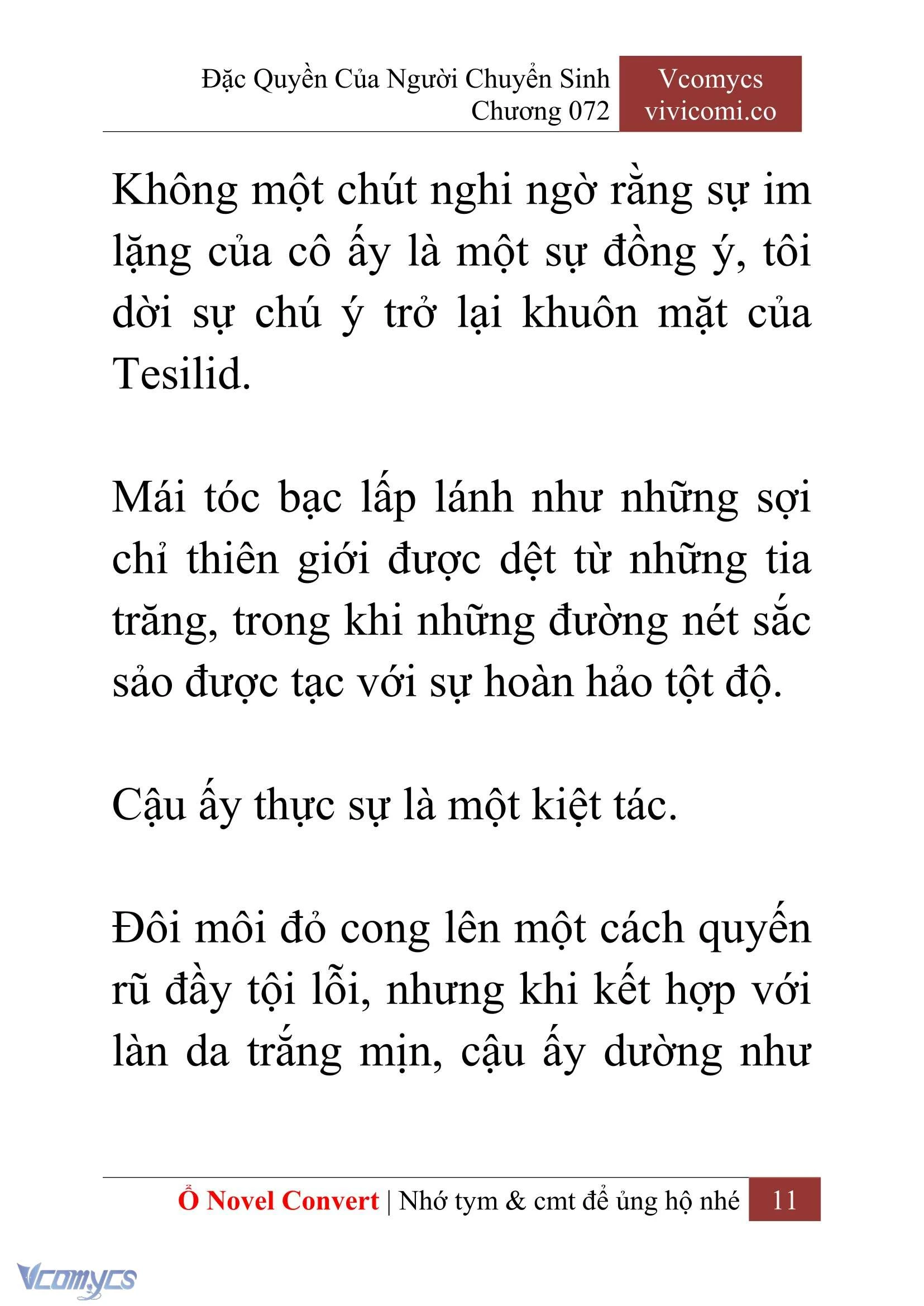 [Novel] Đặc Quyền Của Người Chuyển Sinh Chapter  72 - 13