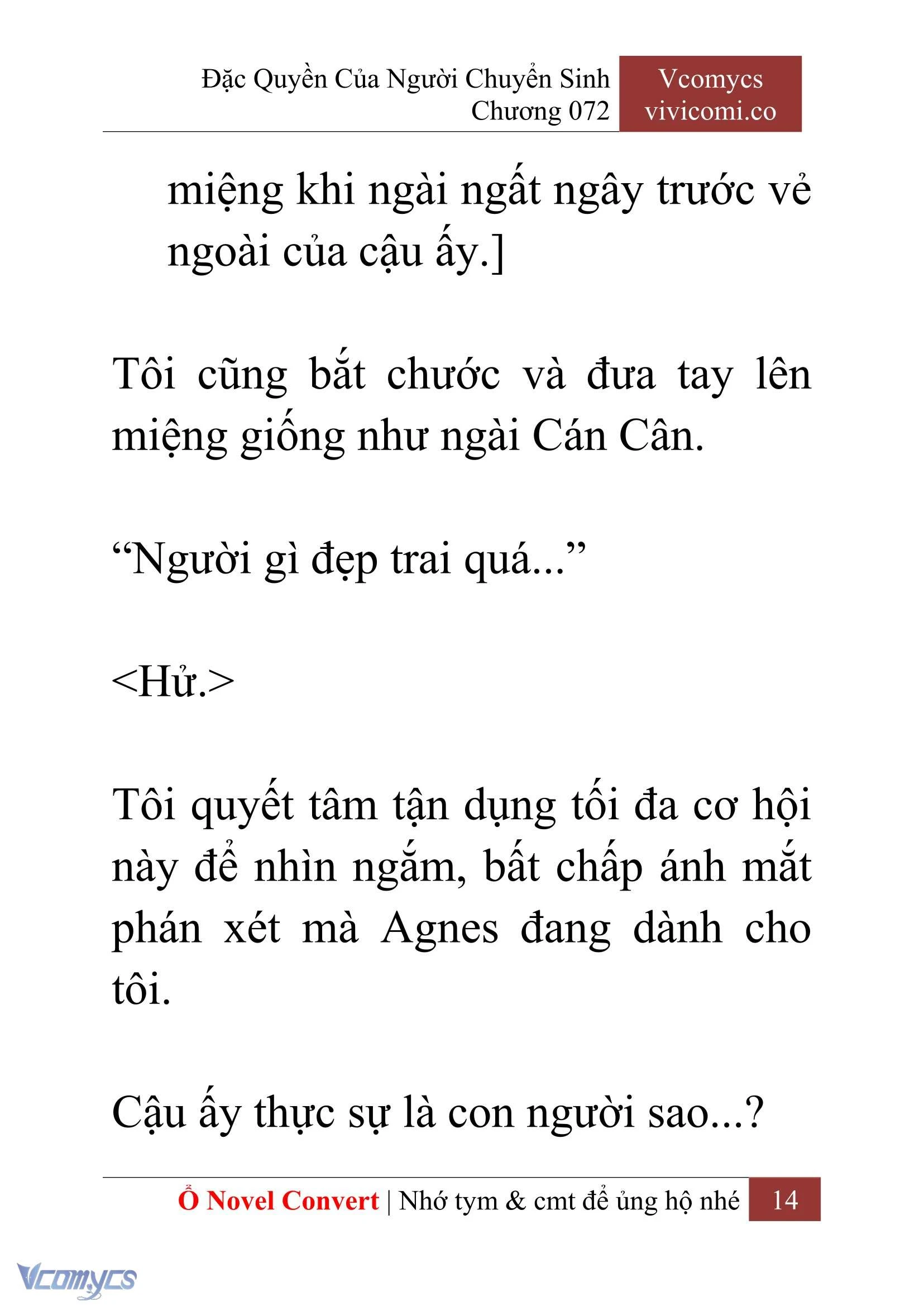 [Novel] Đặc Quyền Của Người Chuyển Sinh Chapter  72 - 16