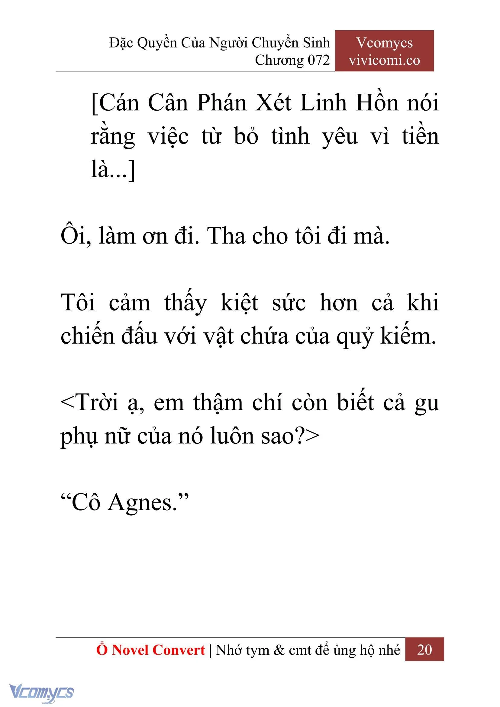 [Novel] Đặc Quyền Của Người Chuyển Sinh Chapter  72 - 22