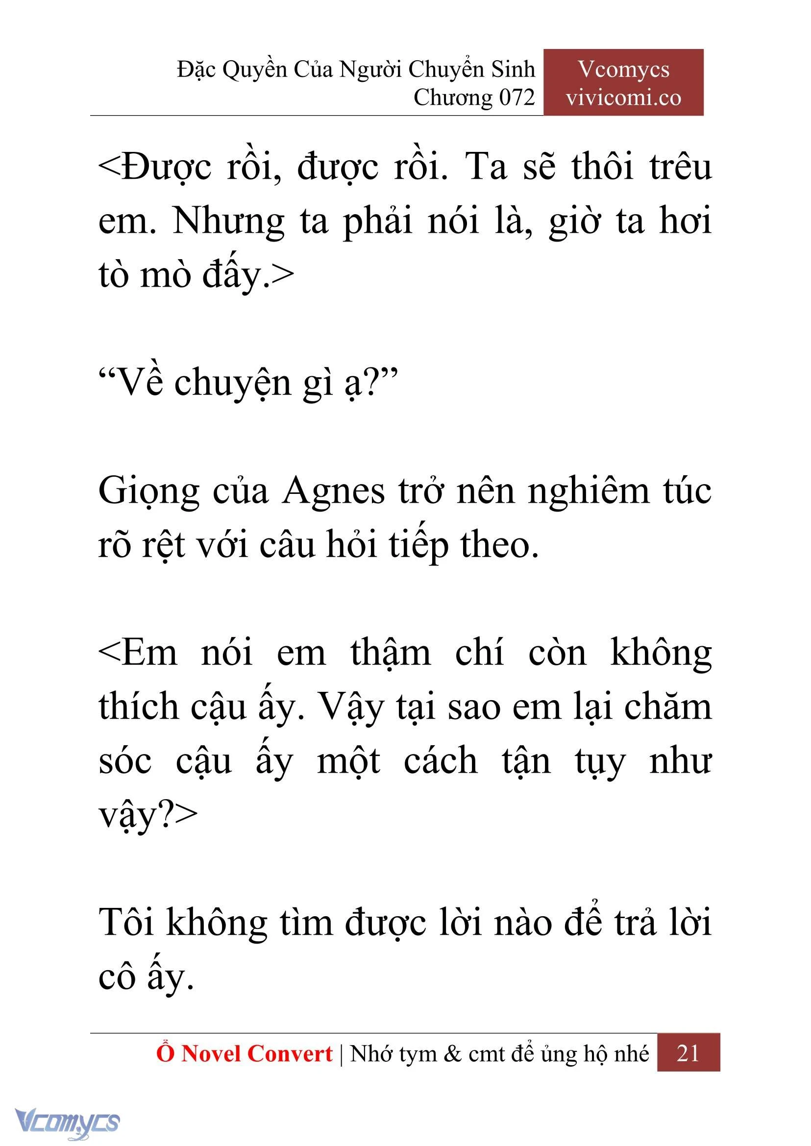 [Novel] Đặc Quyền Của Người Chuyển Sinh Chapter  72 - 23