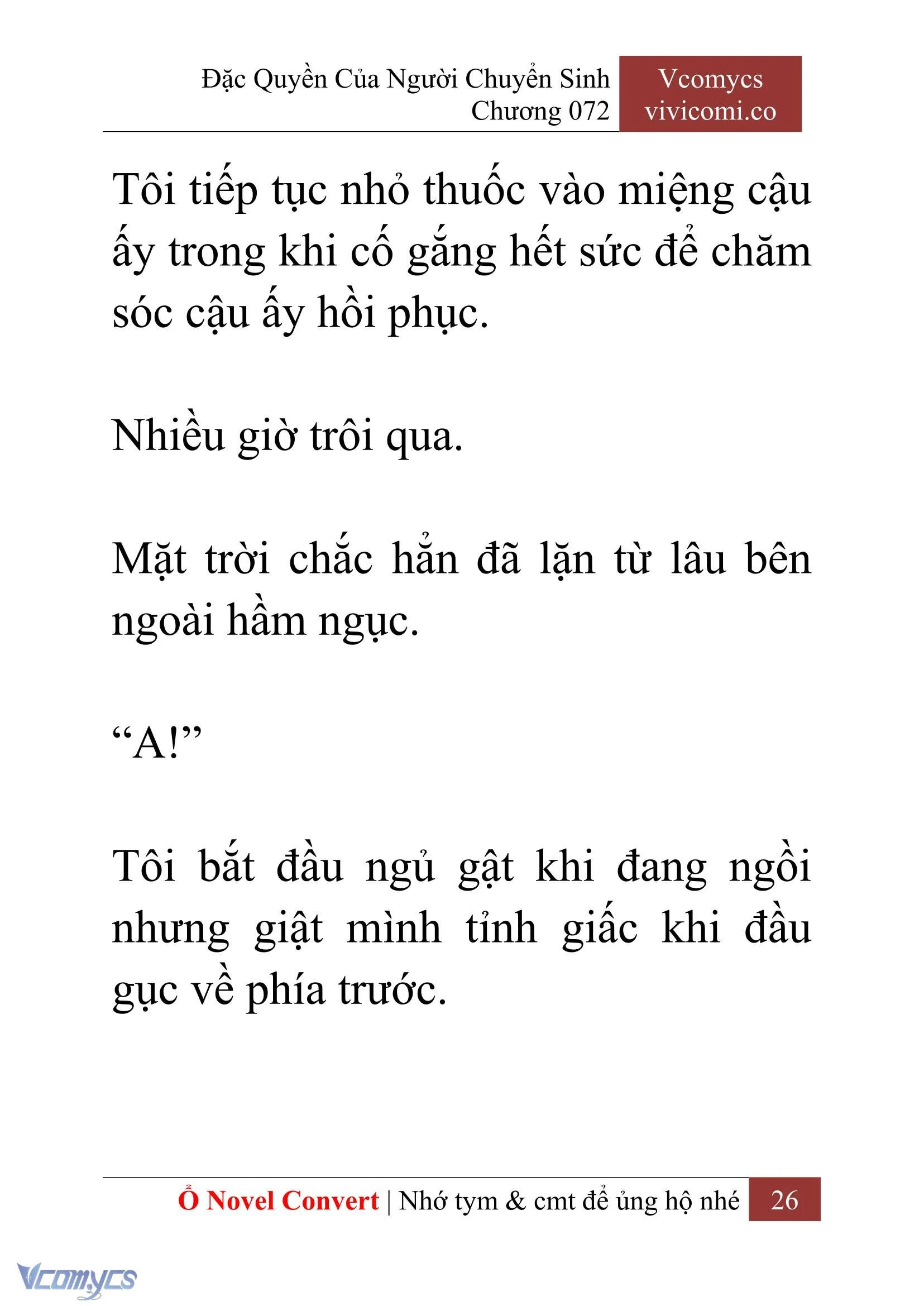 [Novel] Đặc Quyền Của Người Chuyển Sinh Chapter  72 - 28
