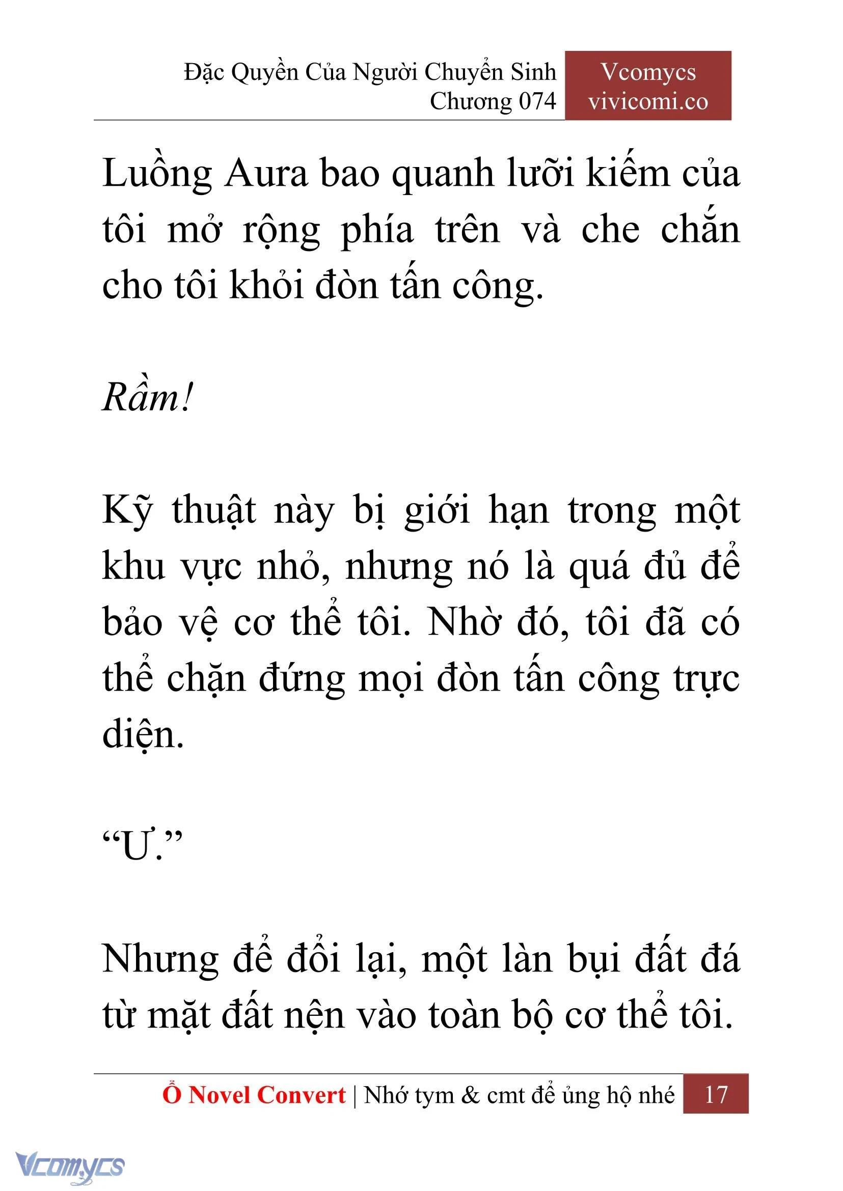 [Novel] Đặc Quyền Của Người Chuyển Sinh Chapter  74 - 19