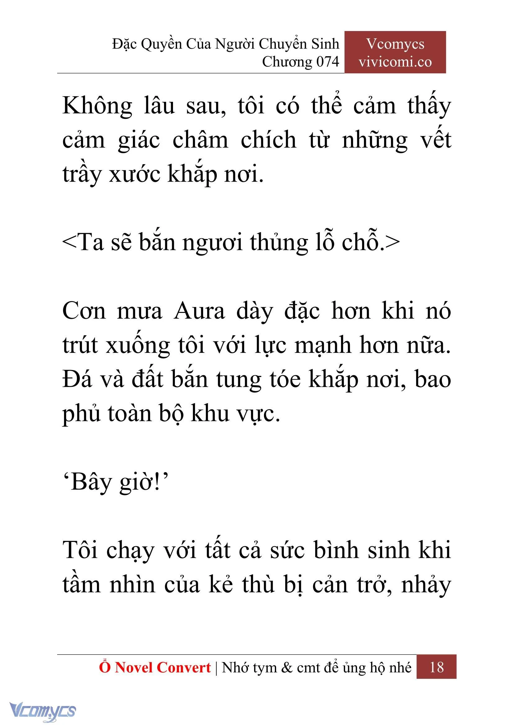 [Novel] Đặc Quyền Của Người Chuyển Sinh Chapter  74 - 20
