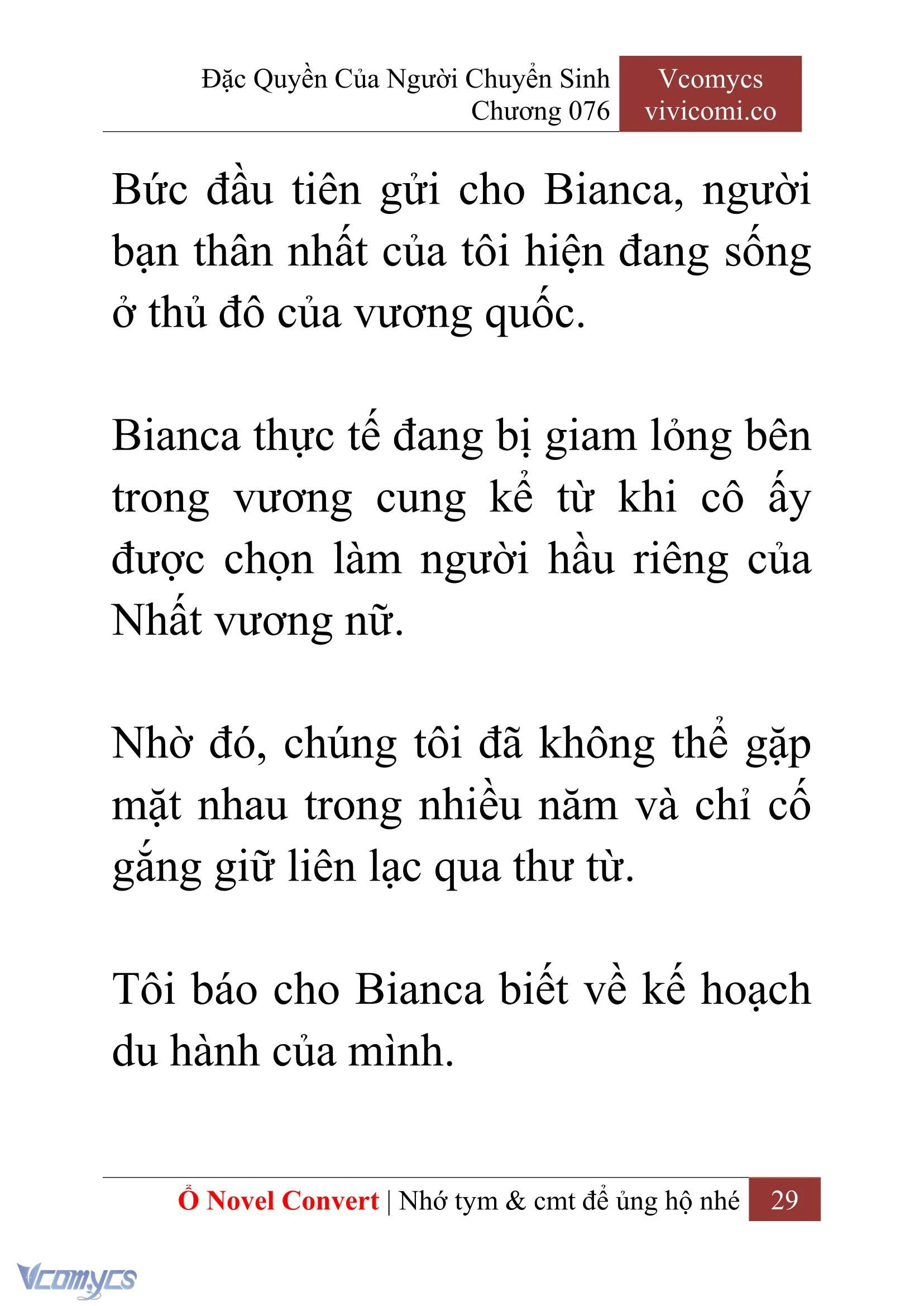 [Novel] Đặc Quyền Của Người Chuyển Sinh Chapter  76 - 31