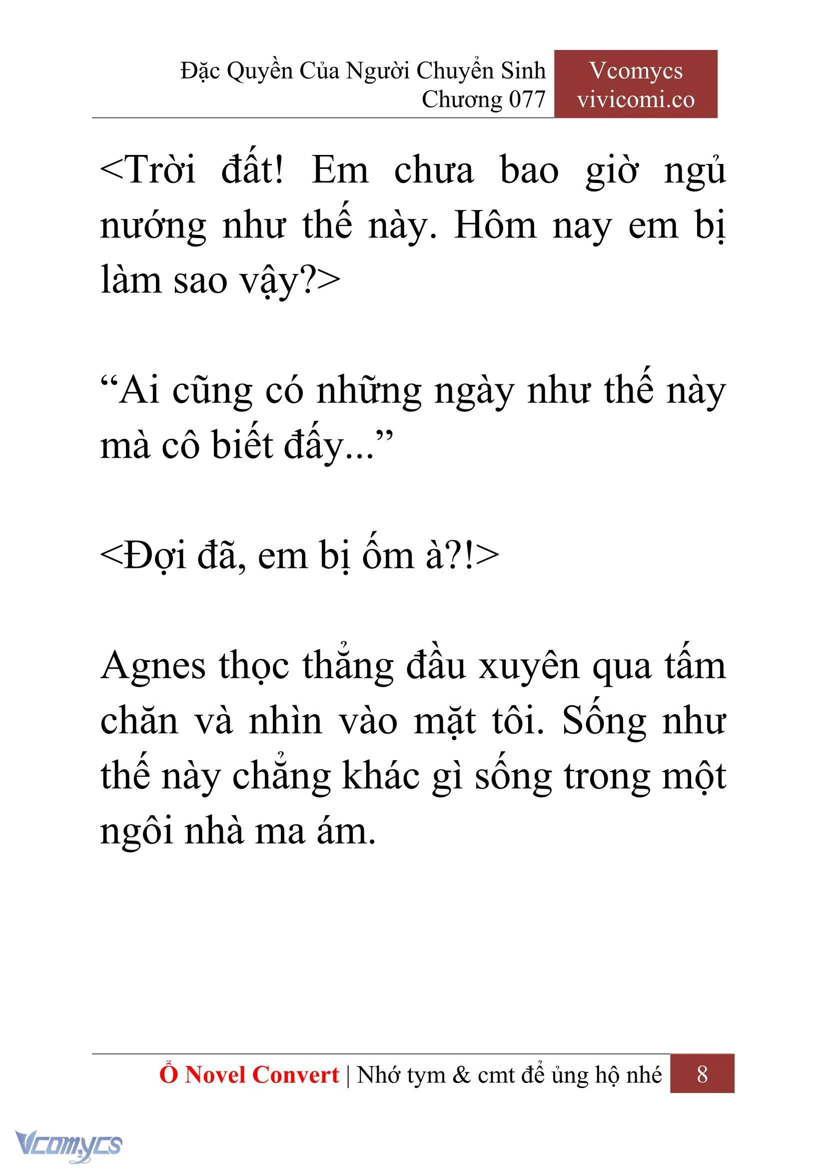[Novel] Đặc Quyền Của Người Chuyển Sinh Chapter  77 - 10