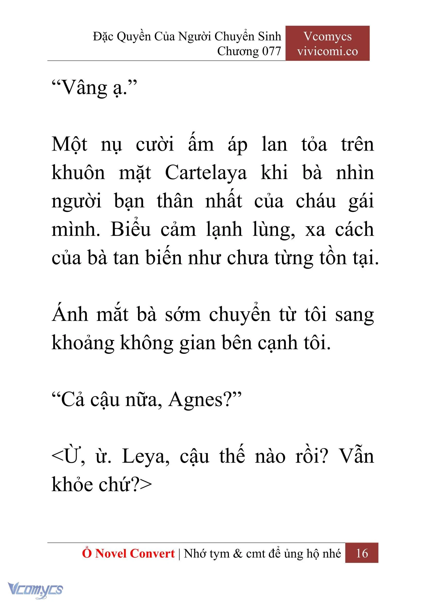 [Novel] Đặc Quyền Của Người Chuyển Sinh Chapter  77 - 18