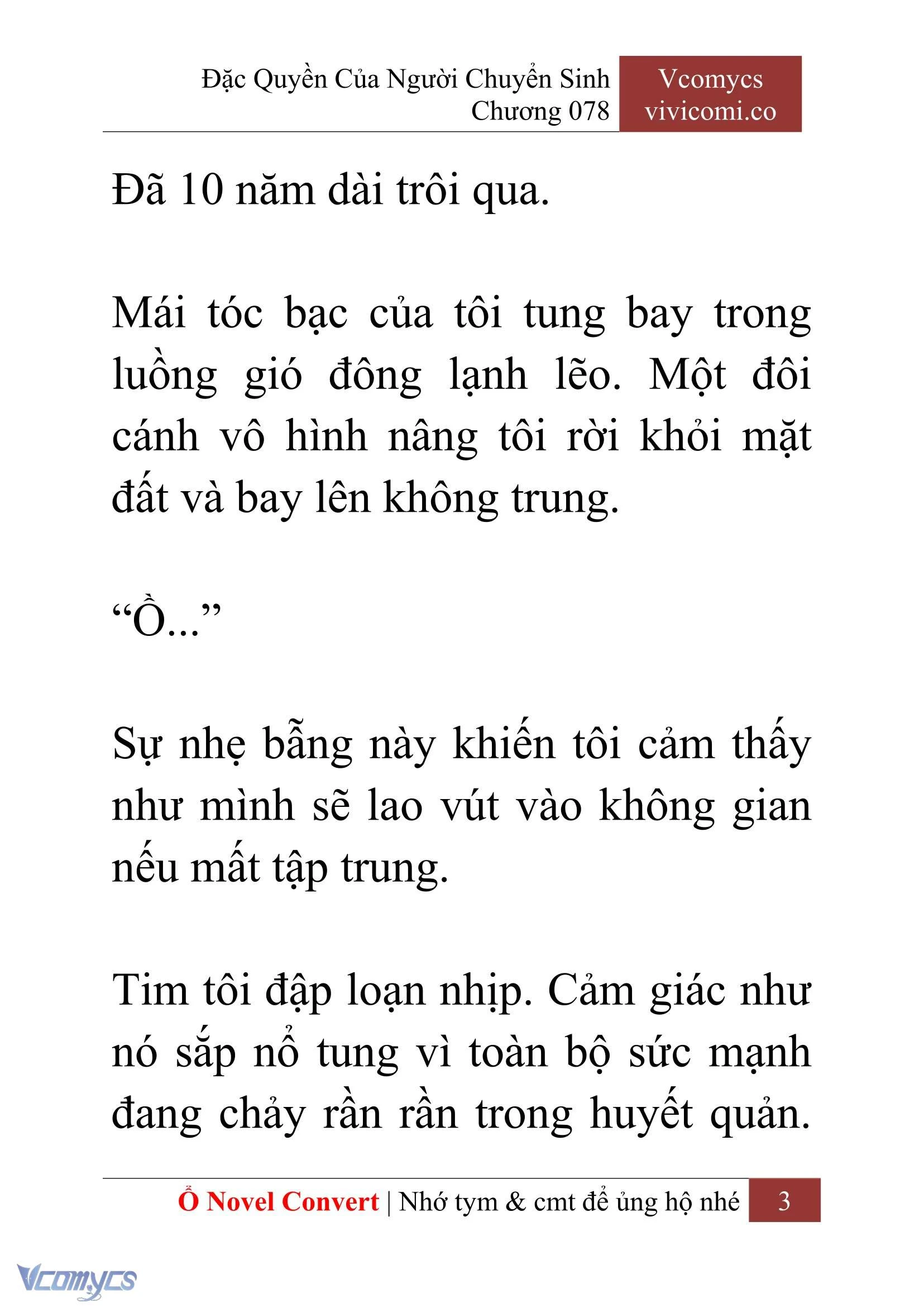 [Novel] Đặc Quyền Của Người Chuyển Sinh Chapter  78 - 5