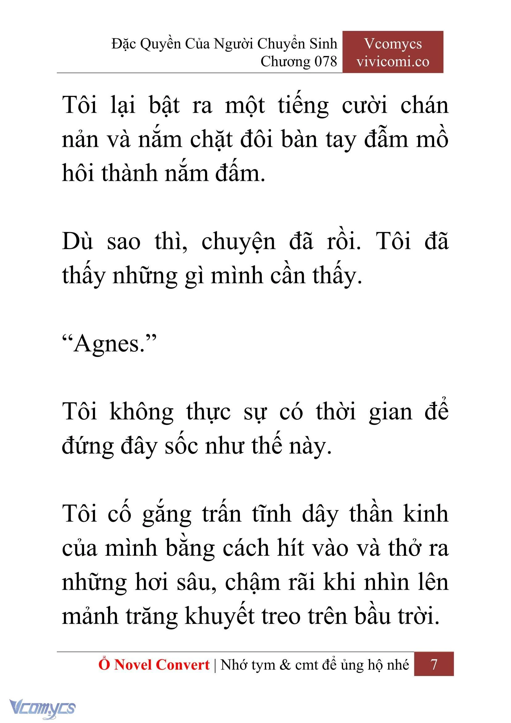[Novel] Đặc Quyền Của Người Chuyển Sinh Chapter  78 - 9