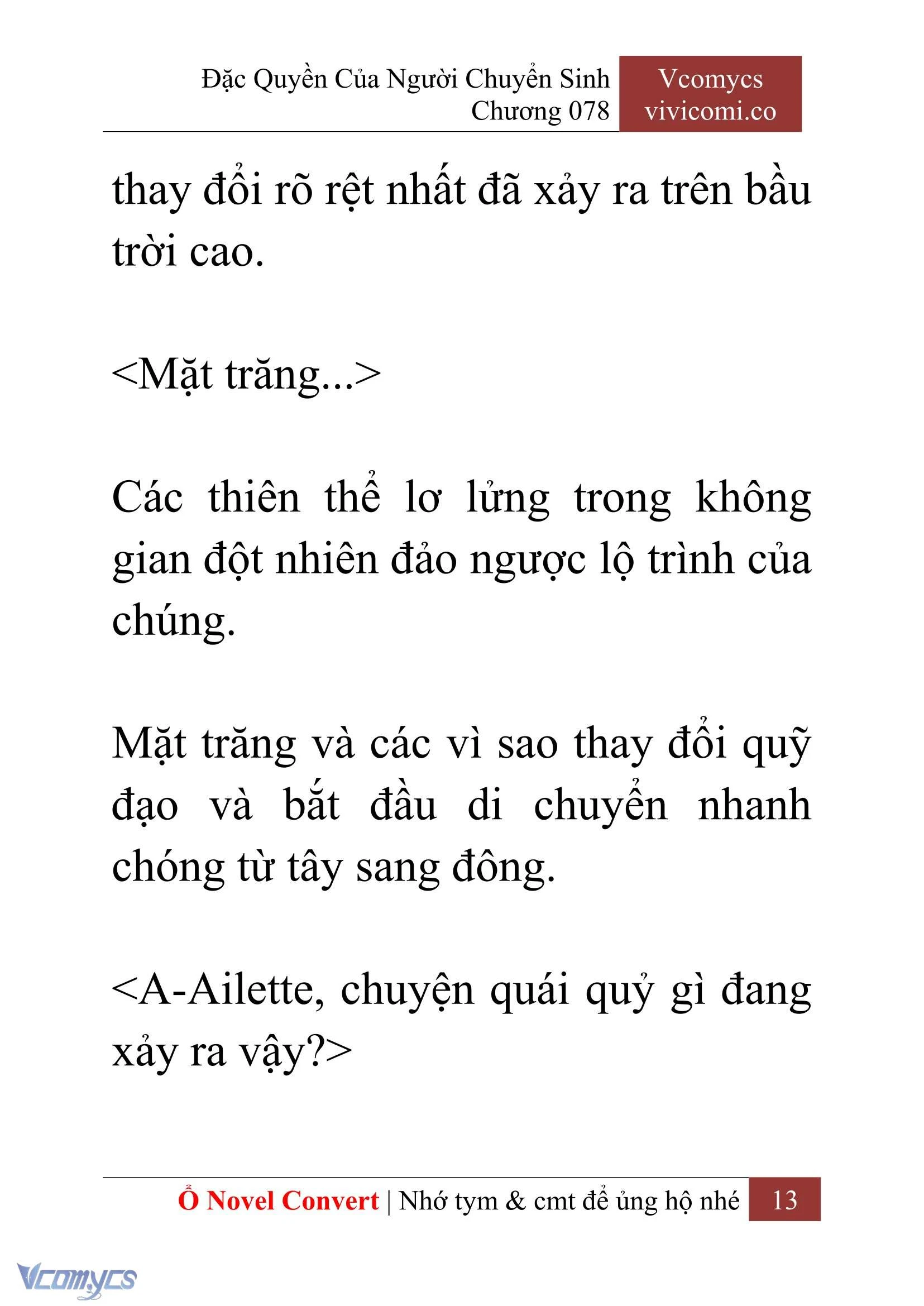 [Novel] Đặc Quyền Của Người Chuyển Sinh Chapter  78 - 15