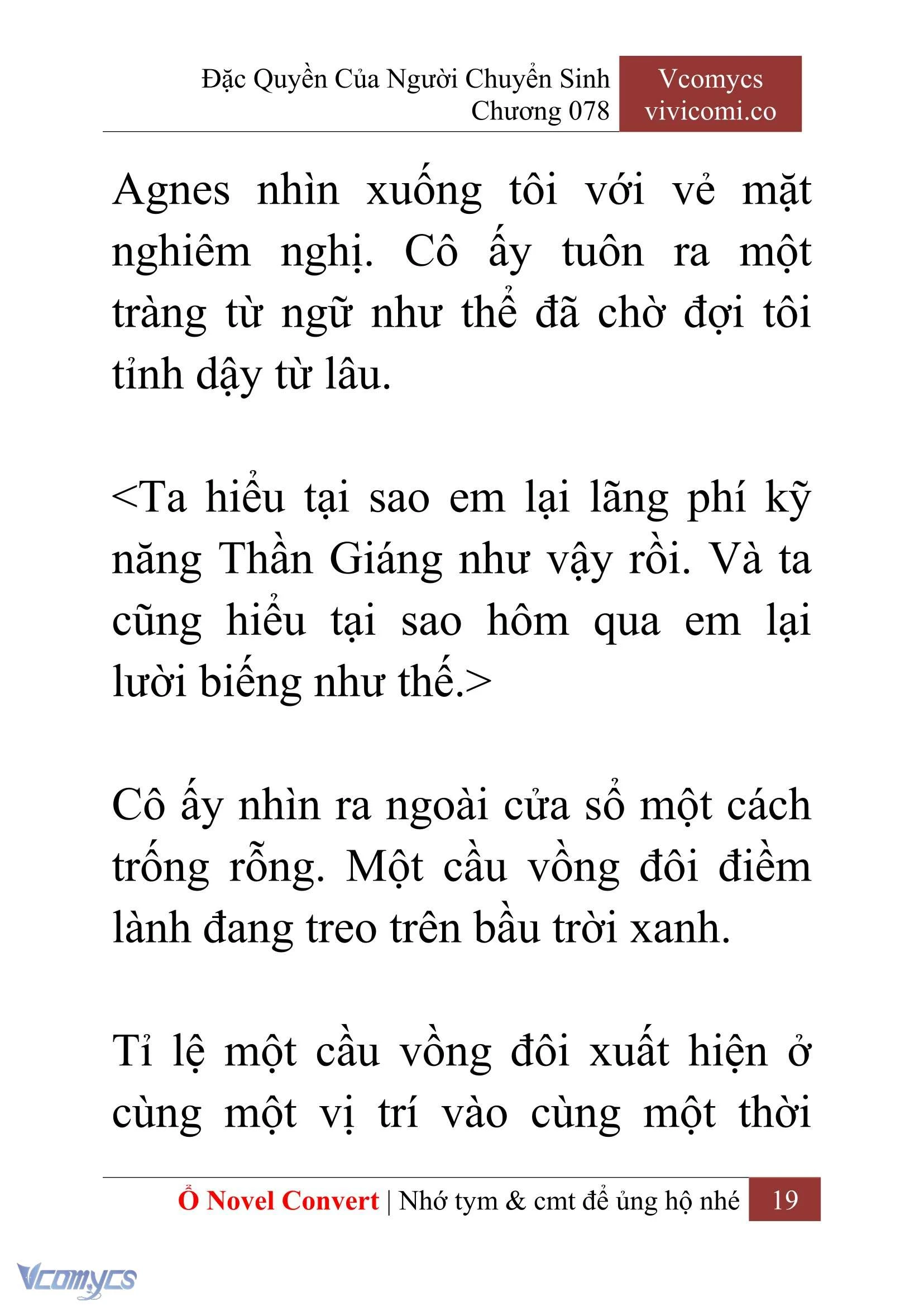 [Novel] Đặc Quyền Của Người Chuyển Sinh Chapter  78 - 21
