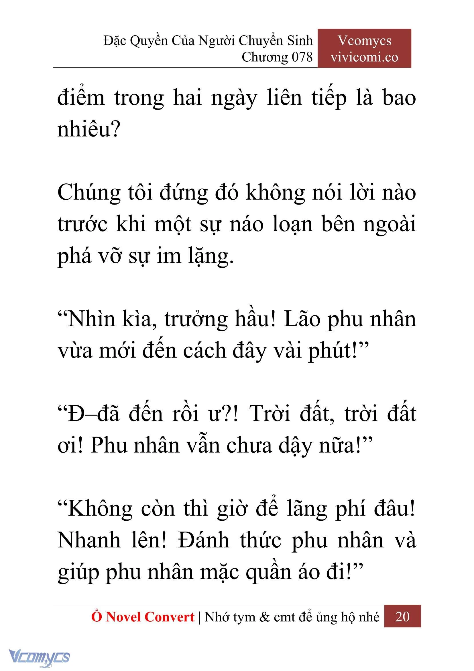 [Novel] Đặc Quyền Của Người Chuyển Sinh Chapter  78 - 22