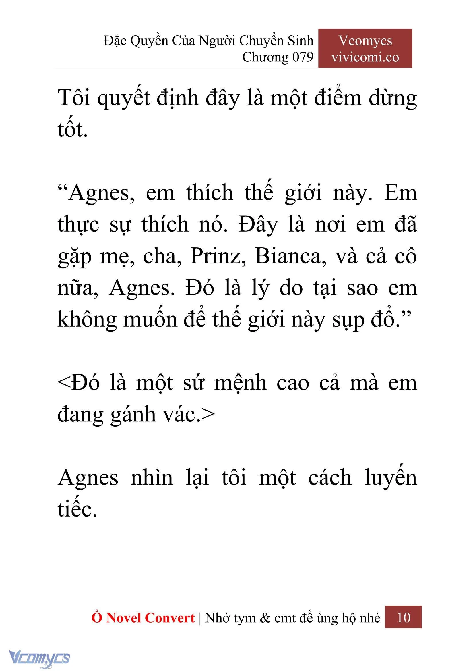 [Novel] Đặc Quyền Của Người Chuyển Sinh Chapter  79 - 12