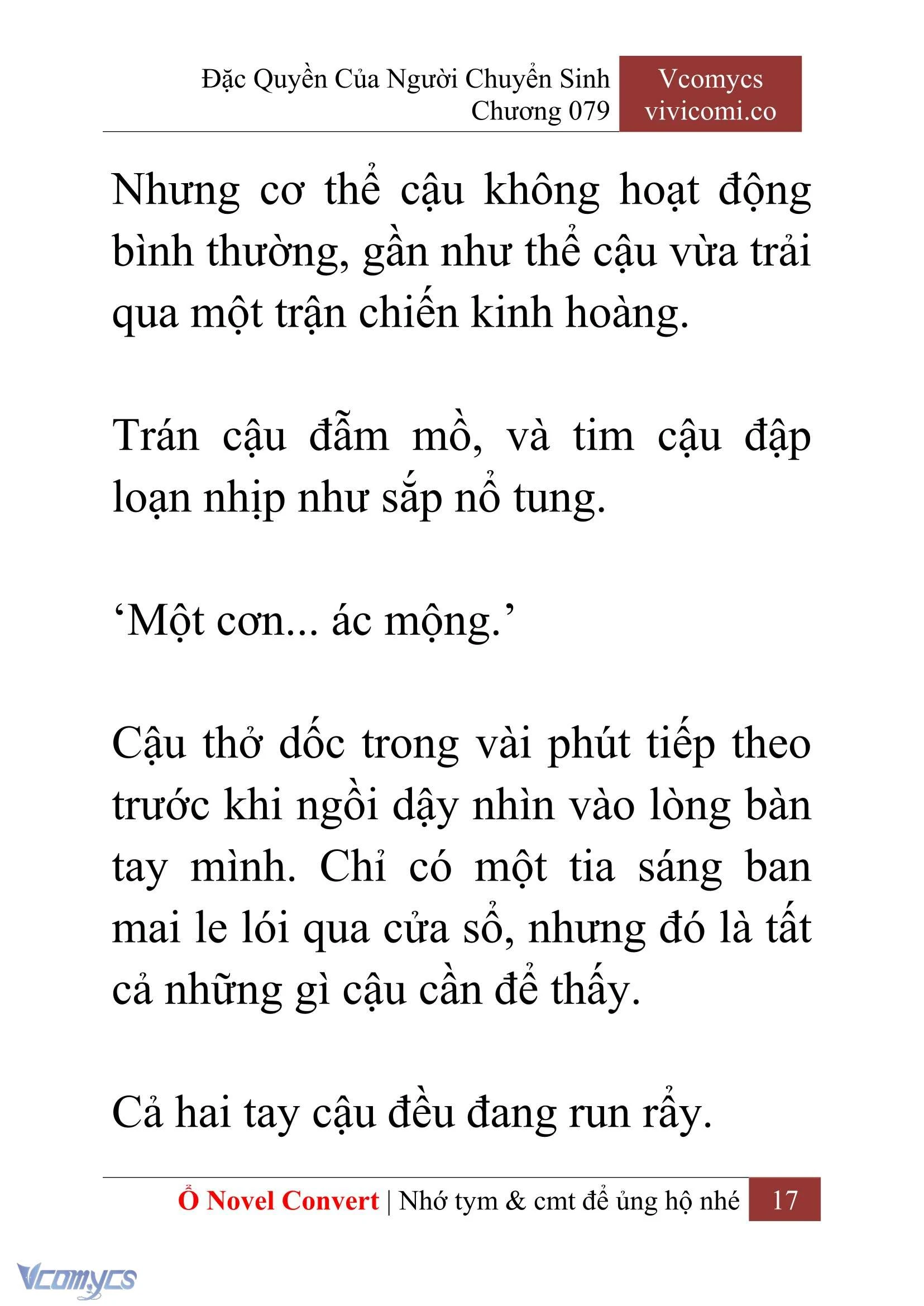 [Novel] Đặc Quyền Của Người Chuyển Sinh Chapter  79 - 19