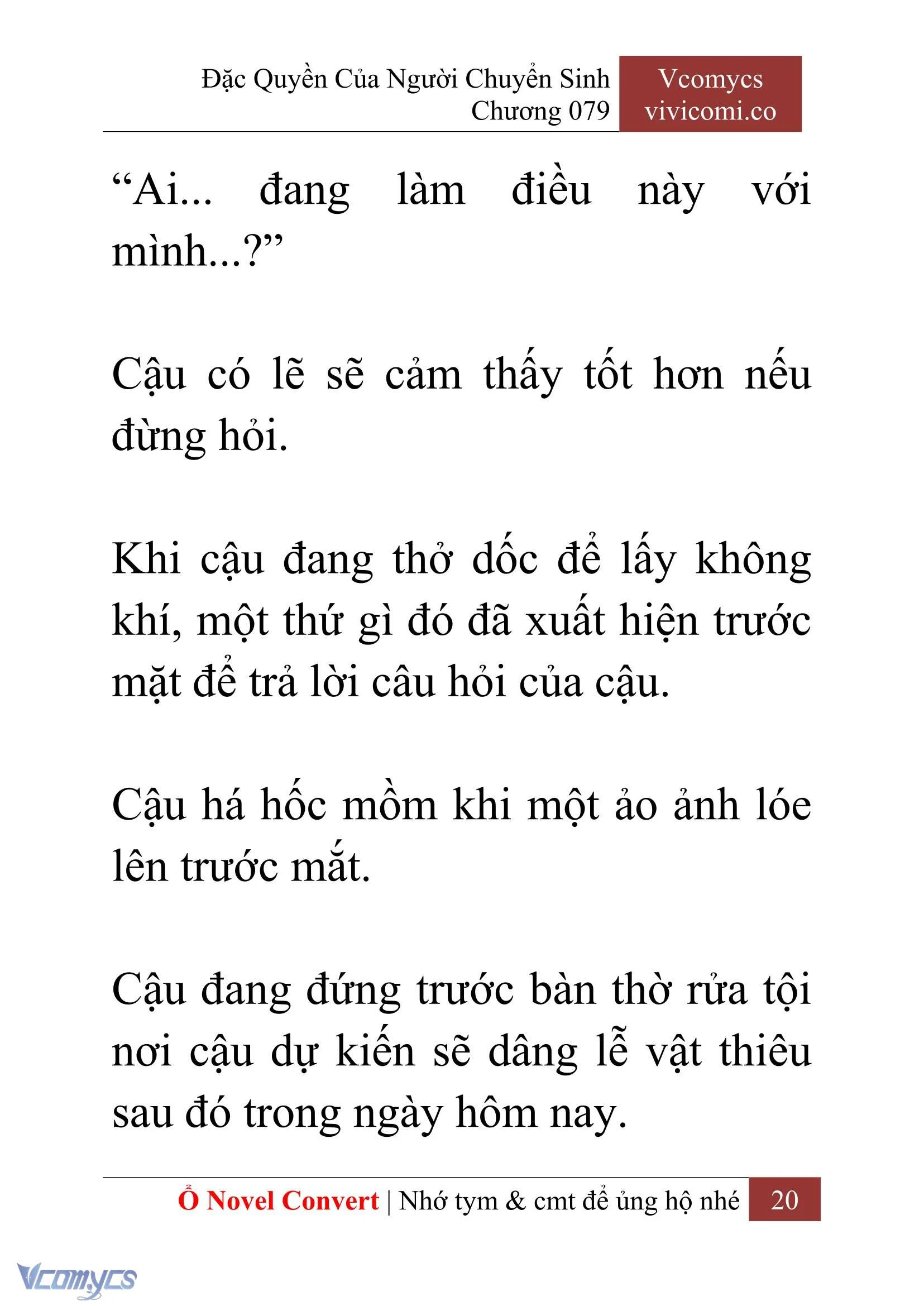[Novel] Đặc Quyền Của Người Chuyển Sinh Chapter  79 - 22