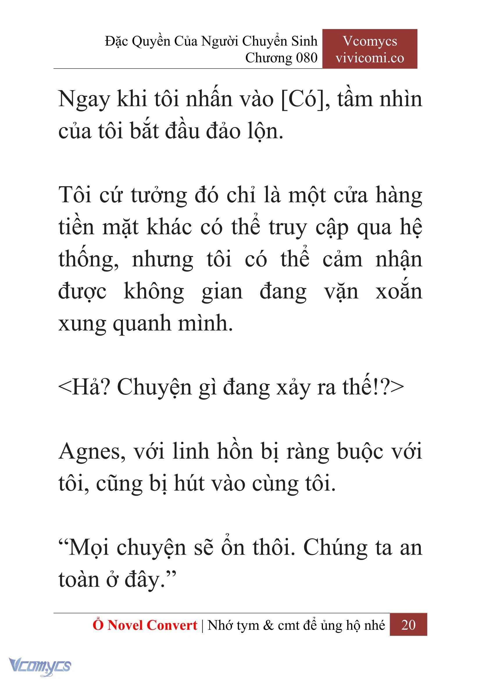[Novel] Đặc Quyền Của Người Chuyển Sinh Chapter  80 - 22