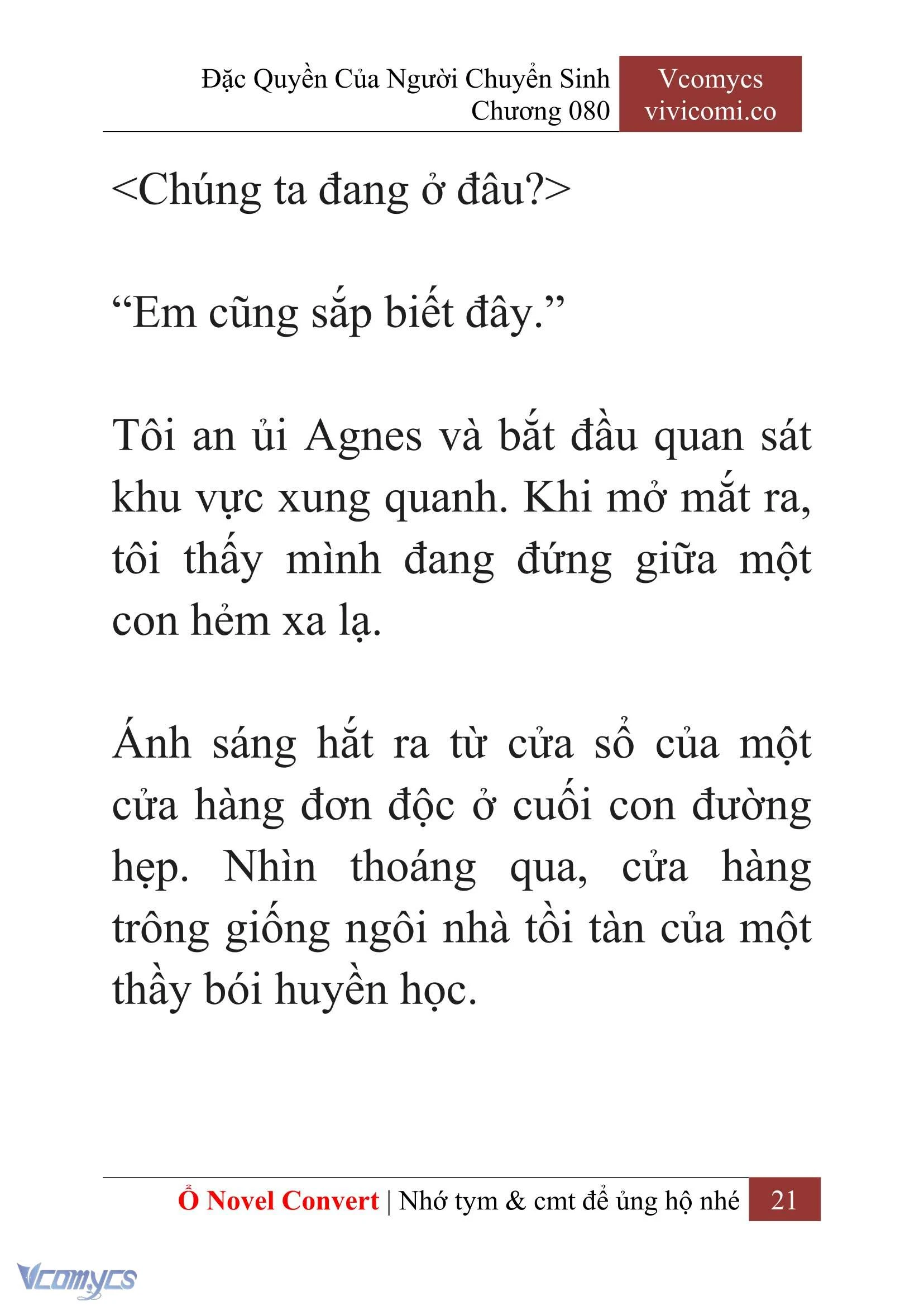 [Novel] Đặc Quyền Của Người Chuyển Sinh Chapter  80 - 23