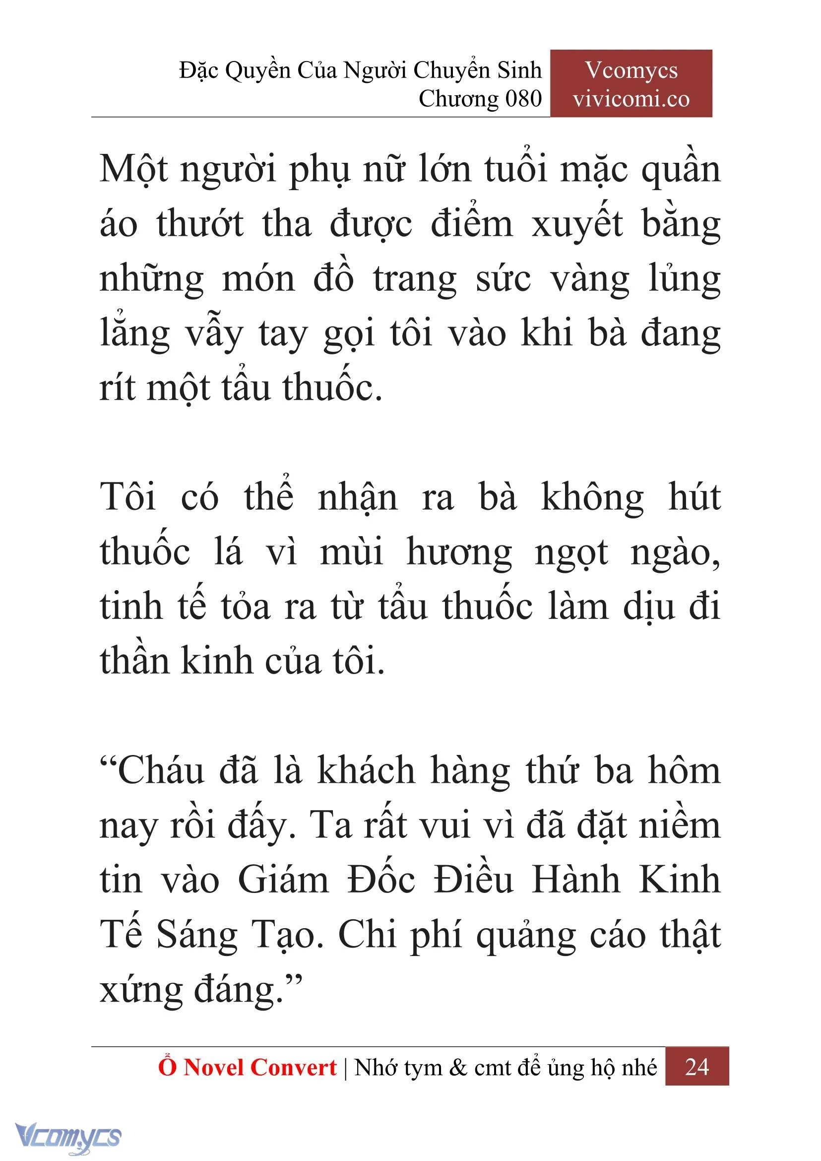 [Novel] Đặc Quyền Của Người Chuyển Sinh Chapter  80 - 26