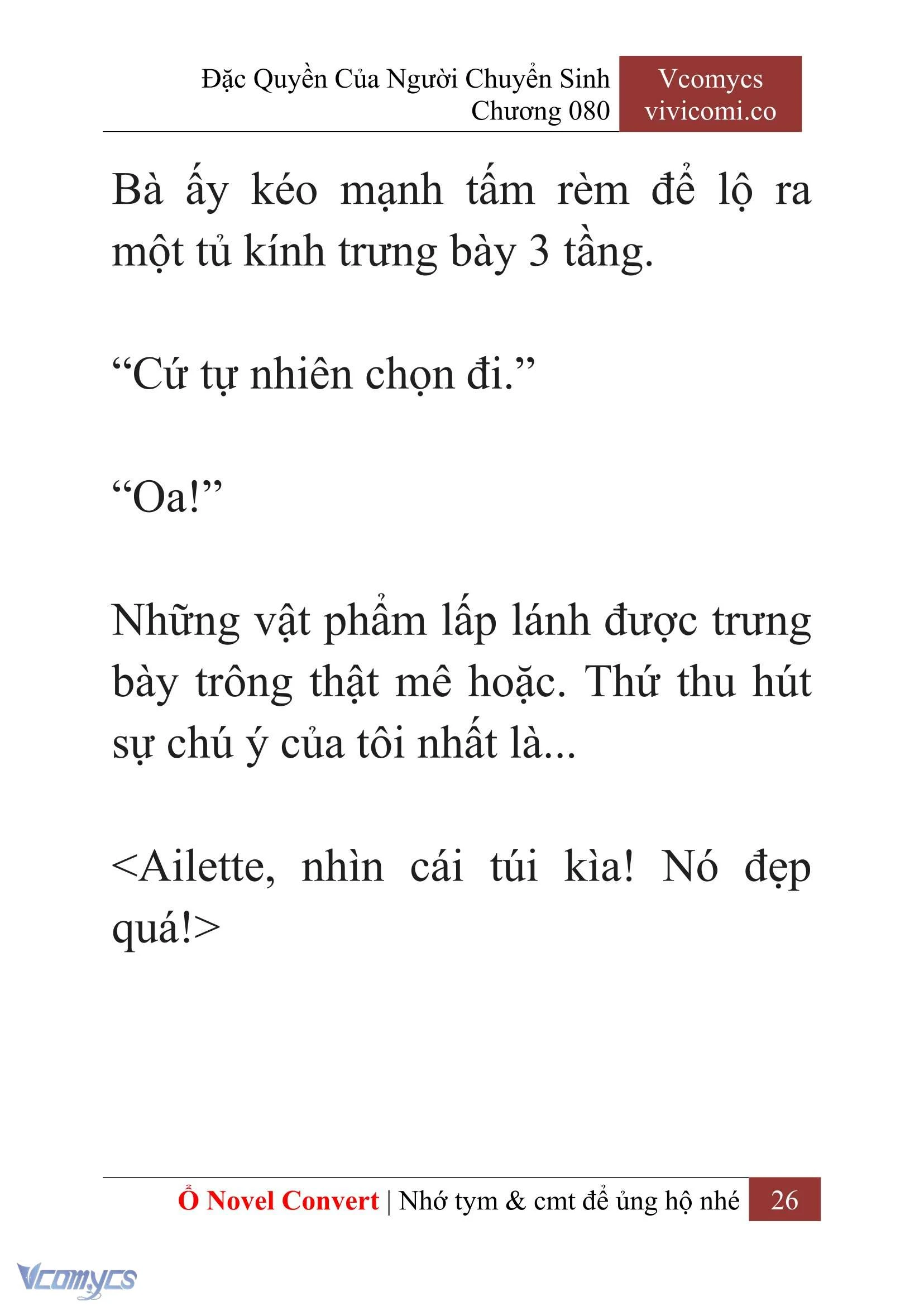 [Novel] Đặc Quyền Của Người Chuyển Sinh Chapter  80 - 28