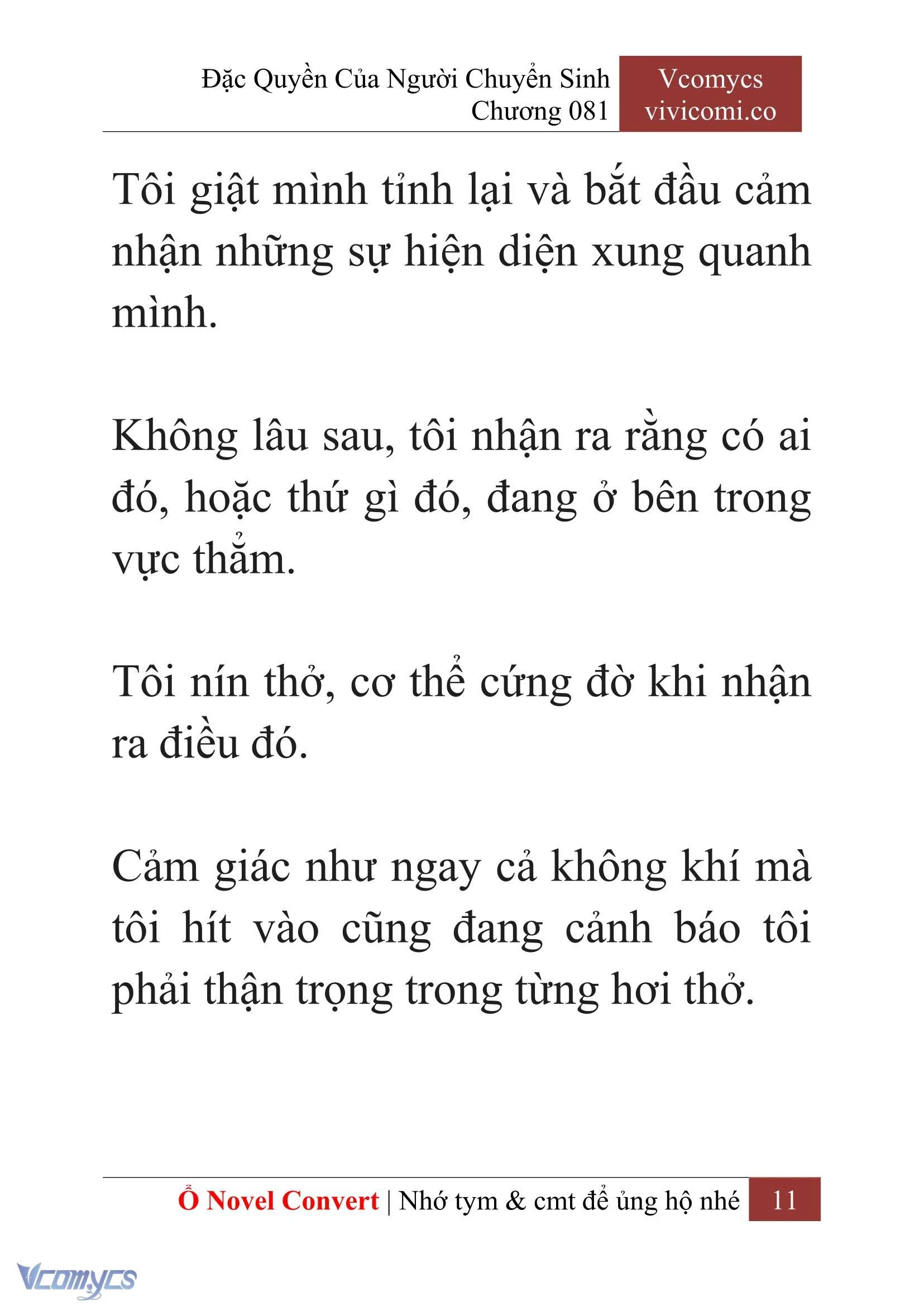 [Novel] Đặc Quyền Của Người Chuyển Sinh Chapter  81 - 13