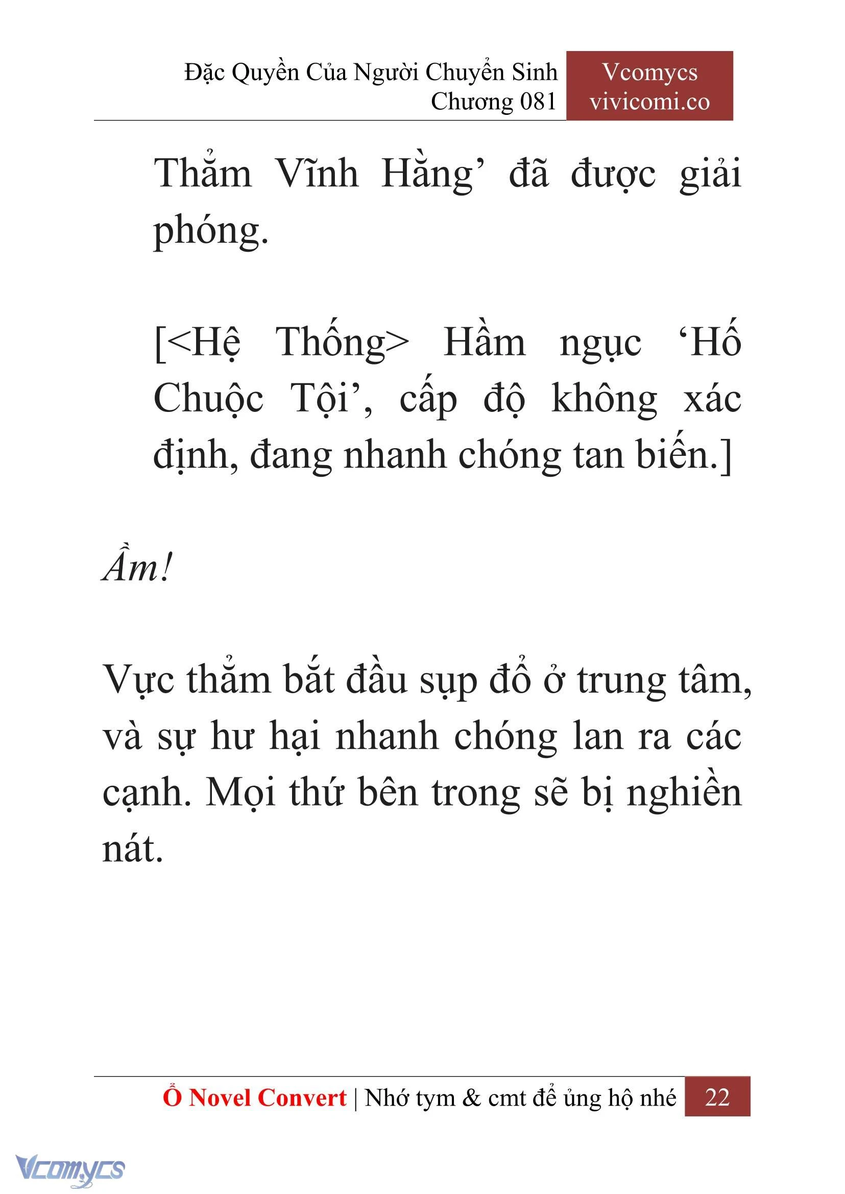 [Novel] Đặc Quyền Của Người Chuyển Sinh Chapter  81 - 24