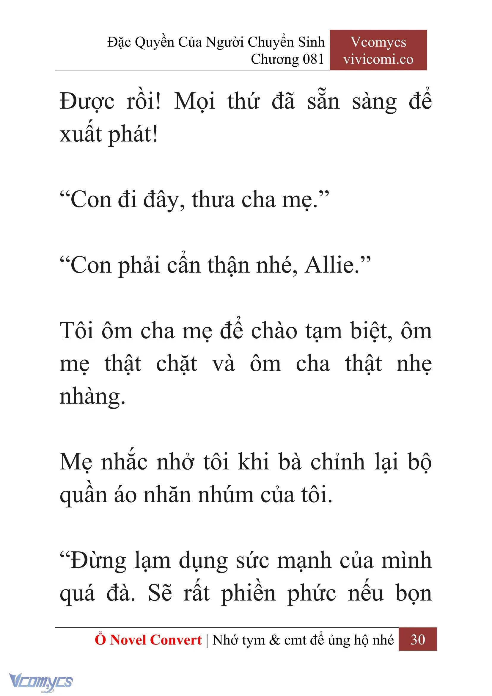 [Novel] Đặc Quyền Của Người Chuyển Sinh Chapter  81 - 32