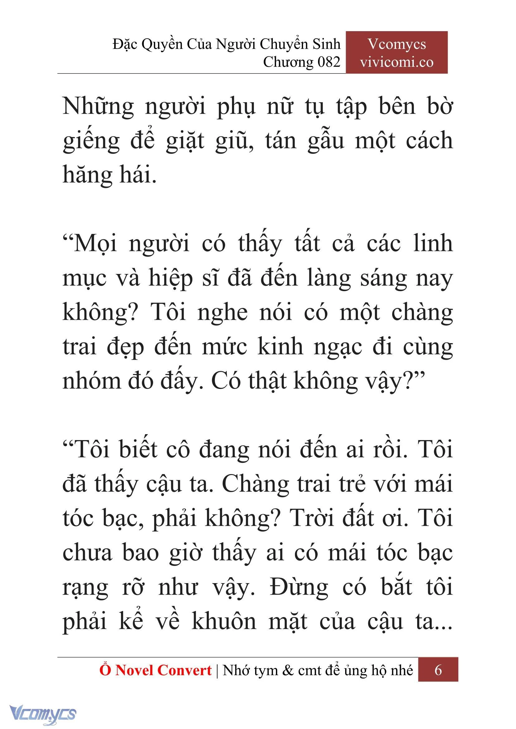 [Novel] Đặc Quyền Của Người Chuyển Sinh Chapter  82 - 8