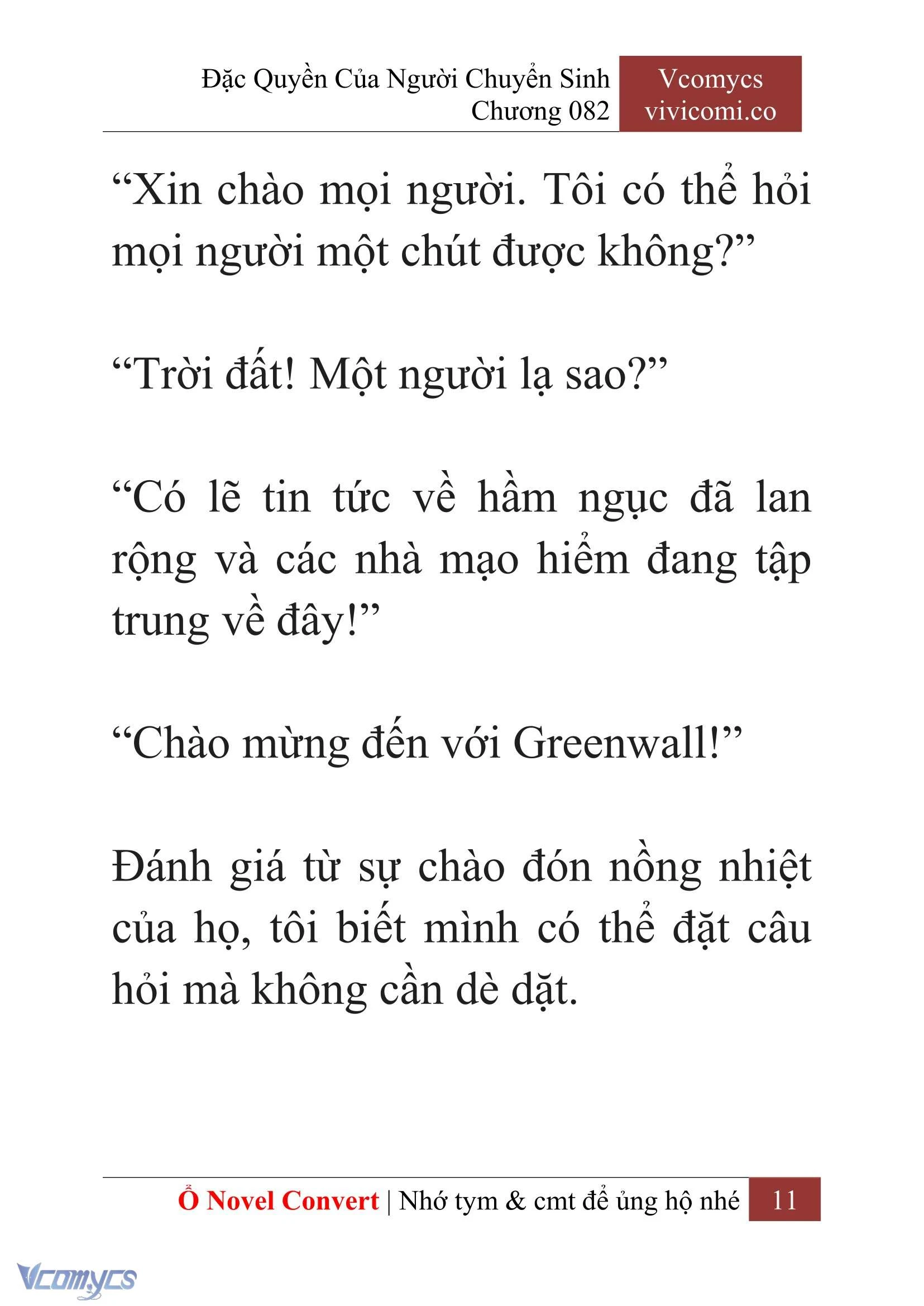 [Novel] Đặc Quyền Của Người Chuyển Sinh Chapter  82 - 13