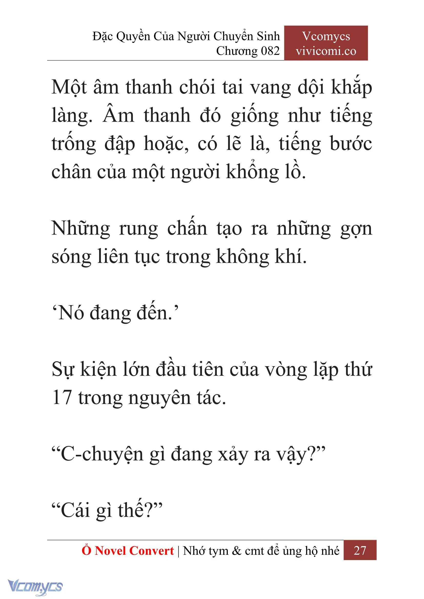 [Novel] Đặc Quyền Của Người Chuyển Sinh Chapter  82 - 29