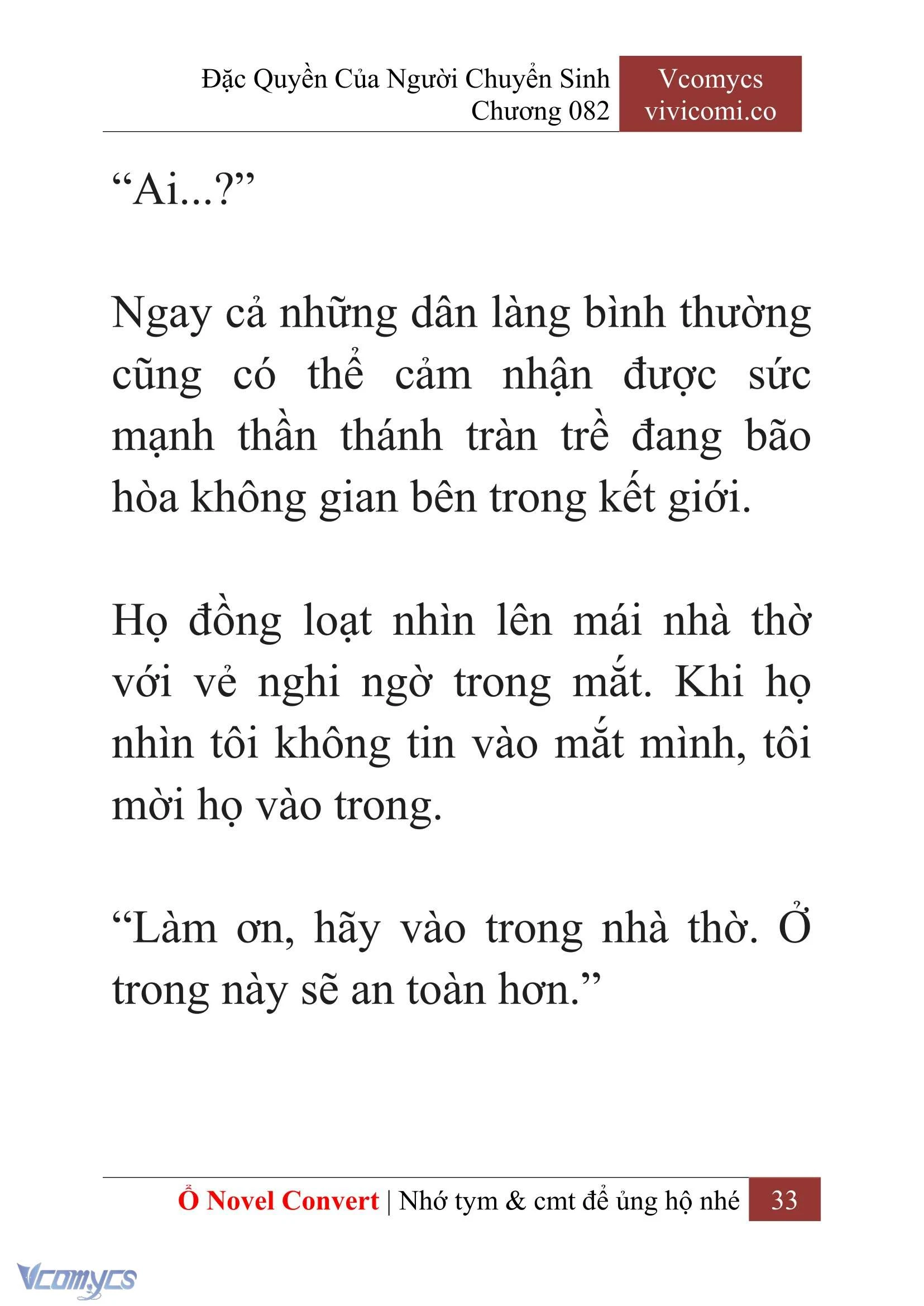 [Novel] Đặc Quyền Của Người Chuyển Sinh Chapter  82 - 35
