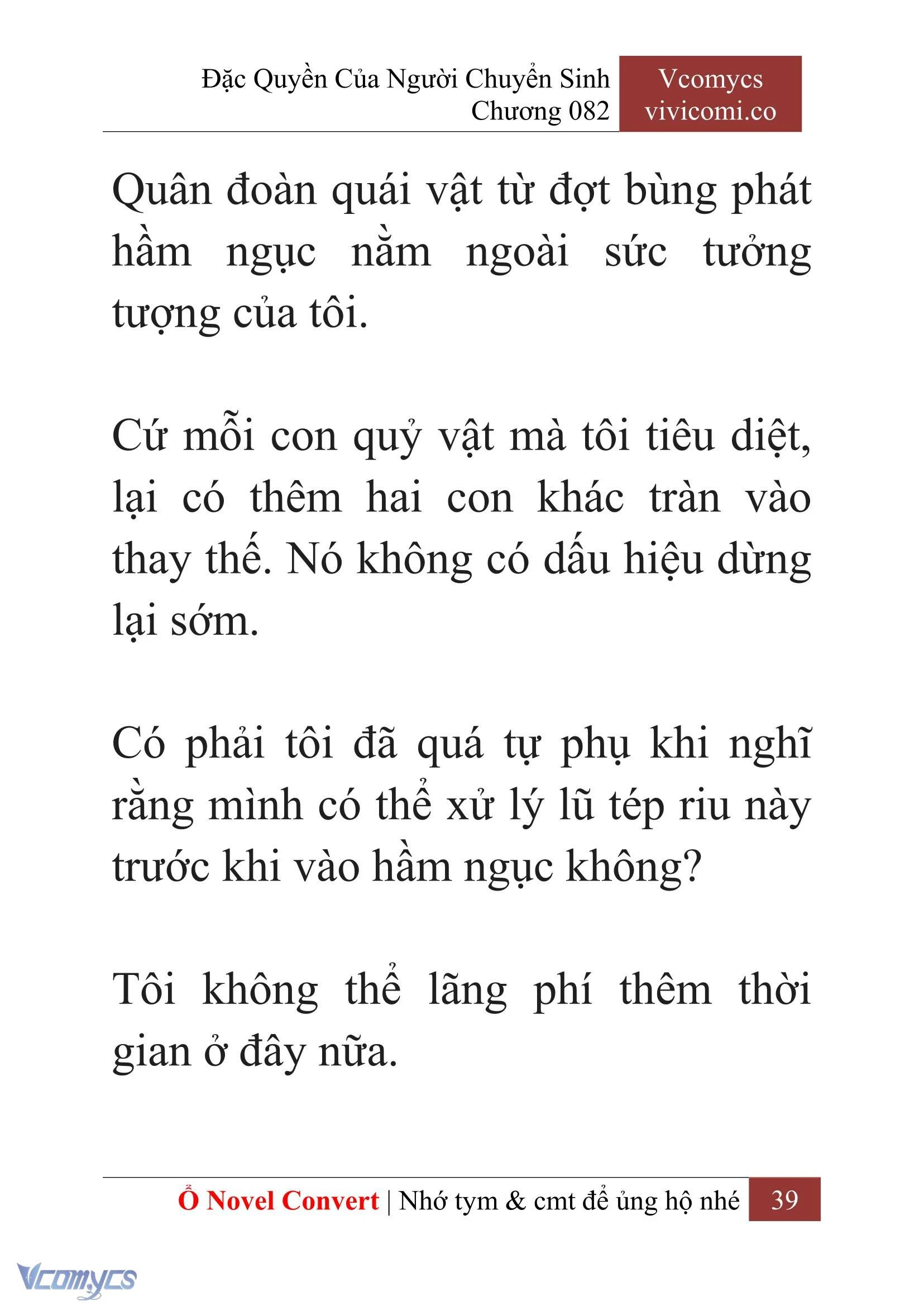[Novel] Đặc Quyền Của Người Chuyển Sinh Chapter  82 - 41