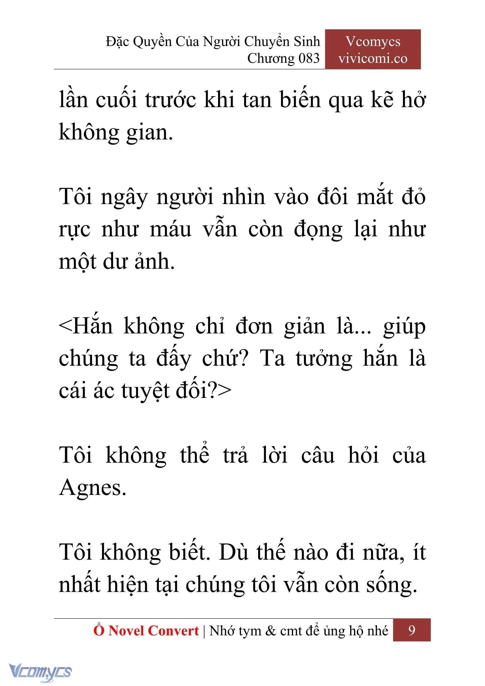 [Novel] Đặc Quyền Của Người Chuyển Sinh Chapter  83 - 11