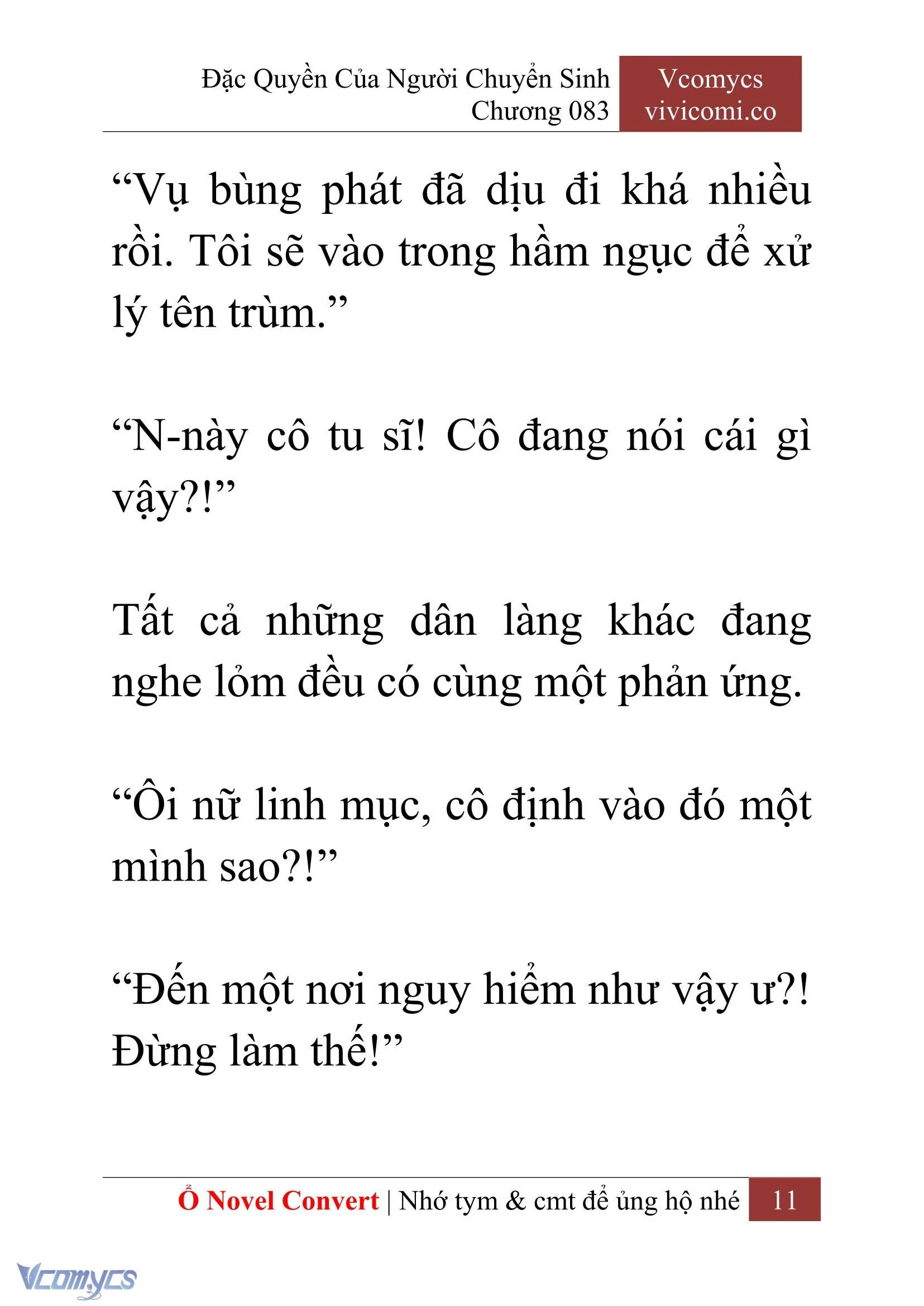 [Novel] Đặc Quyền Của Người Chuyển Sinh Chapter  83 - 13