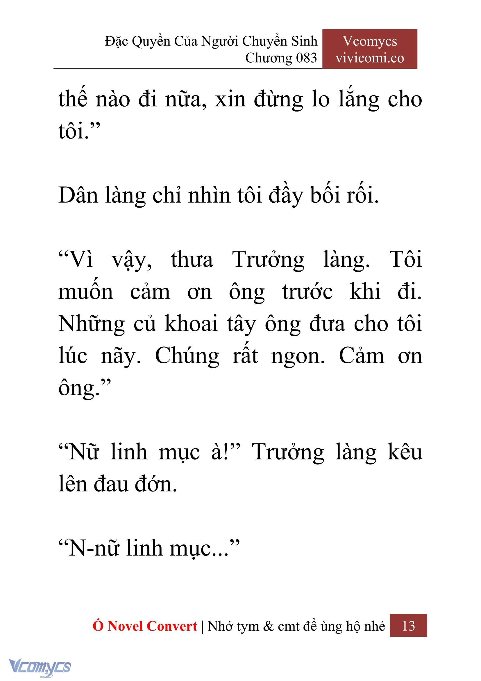 [Novel] Đặc Quyền Của Người Chuyển Sinh Chapter  83 - 15