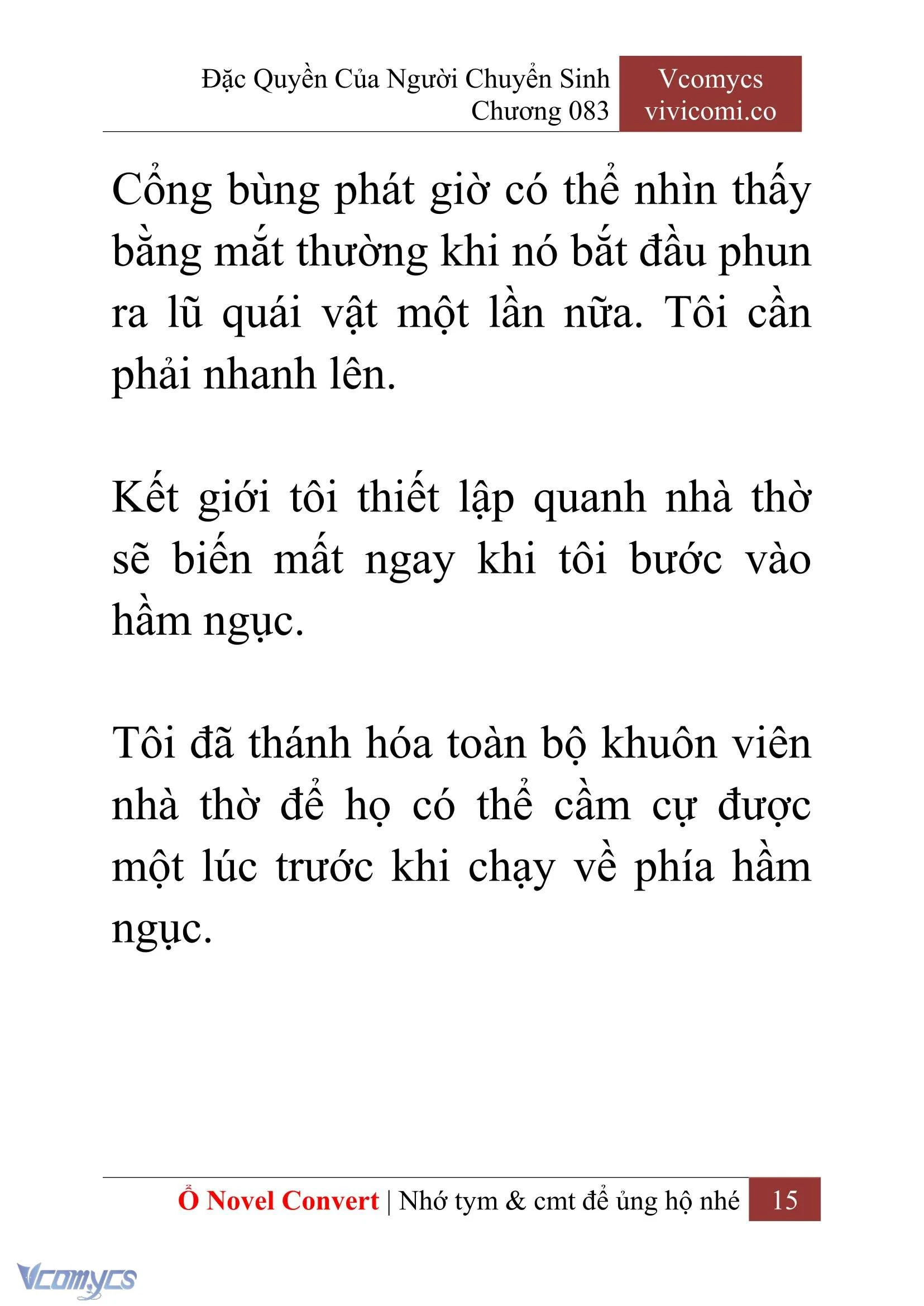 [Novel] Đặc Quyền Của Người Chuyển Sinh Chapter  83 - 17