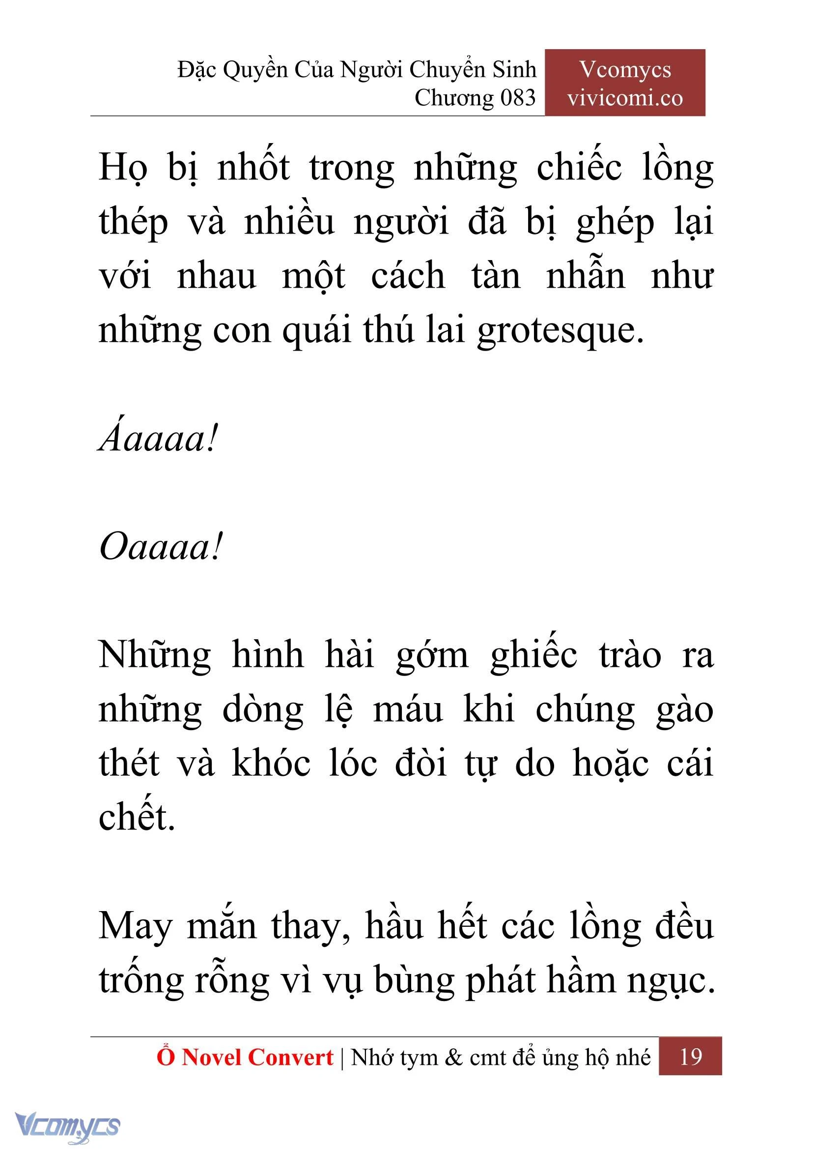 [Novel] Đặc Quyền Của Người Chuyển Sinh Chapter  83 - 21