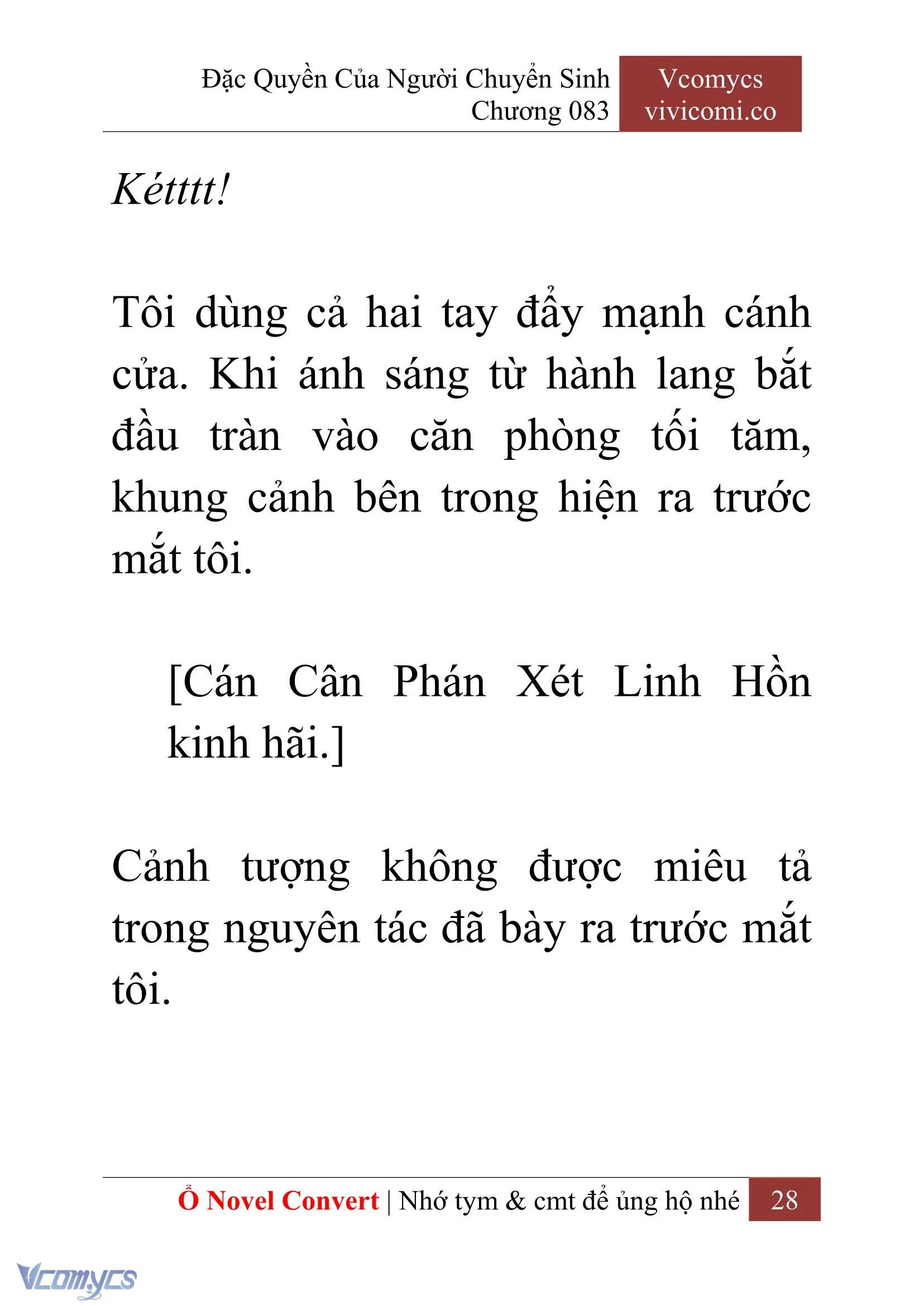 [Novel] Đặc Quyền Của Người Chuyển Sinh Chapter  83 - 30