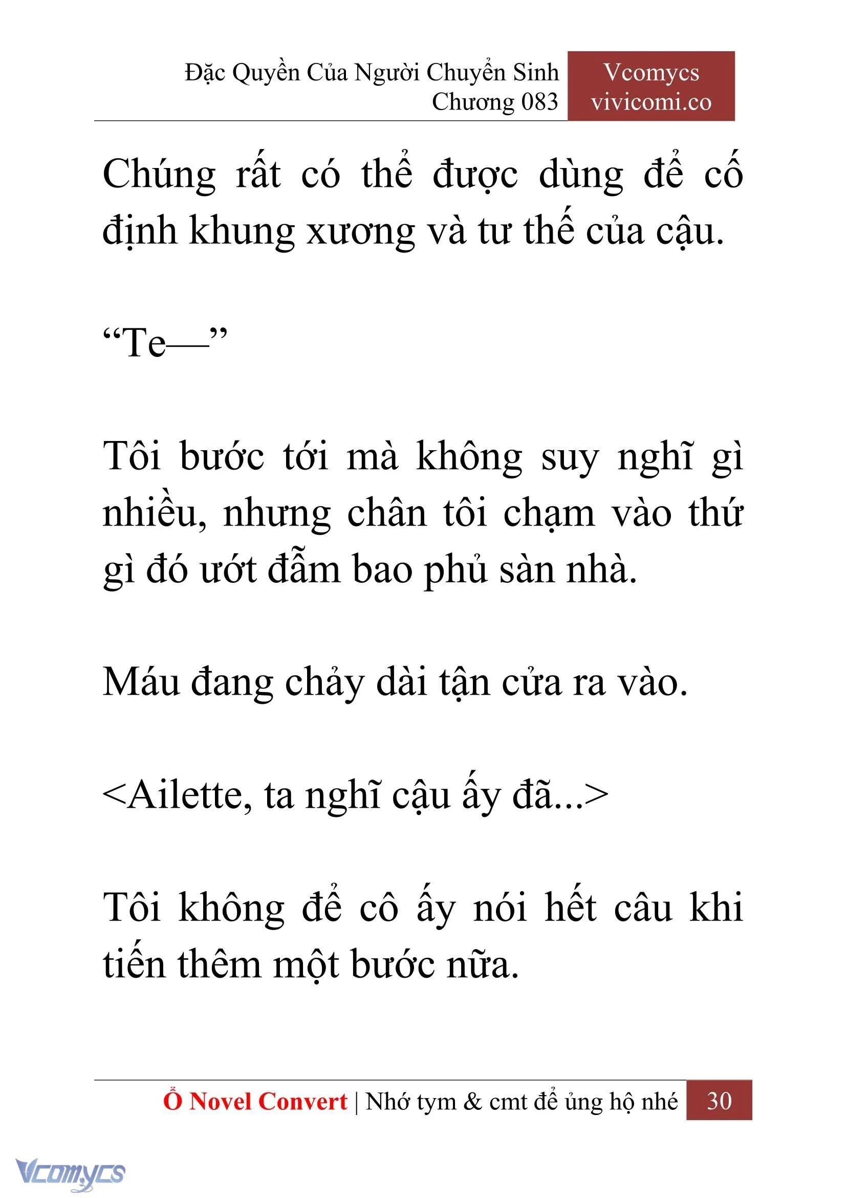 [Novel] Đặc Quyền Của Người Chuyển Sinh Chapter  83 - 32