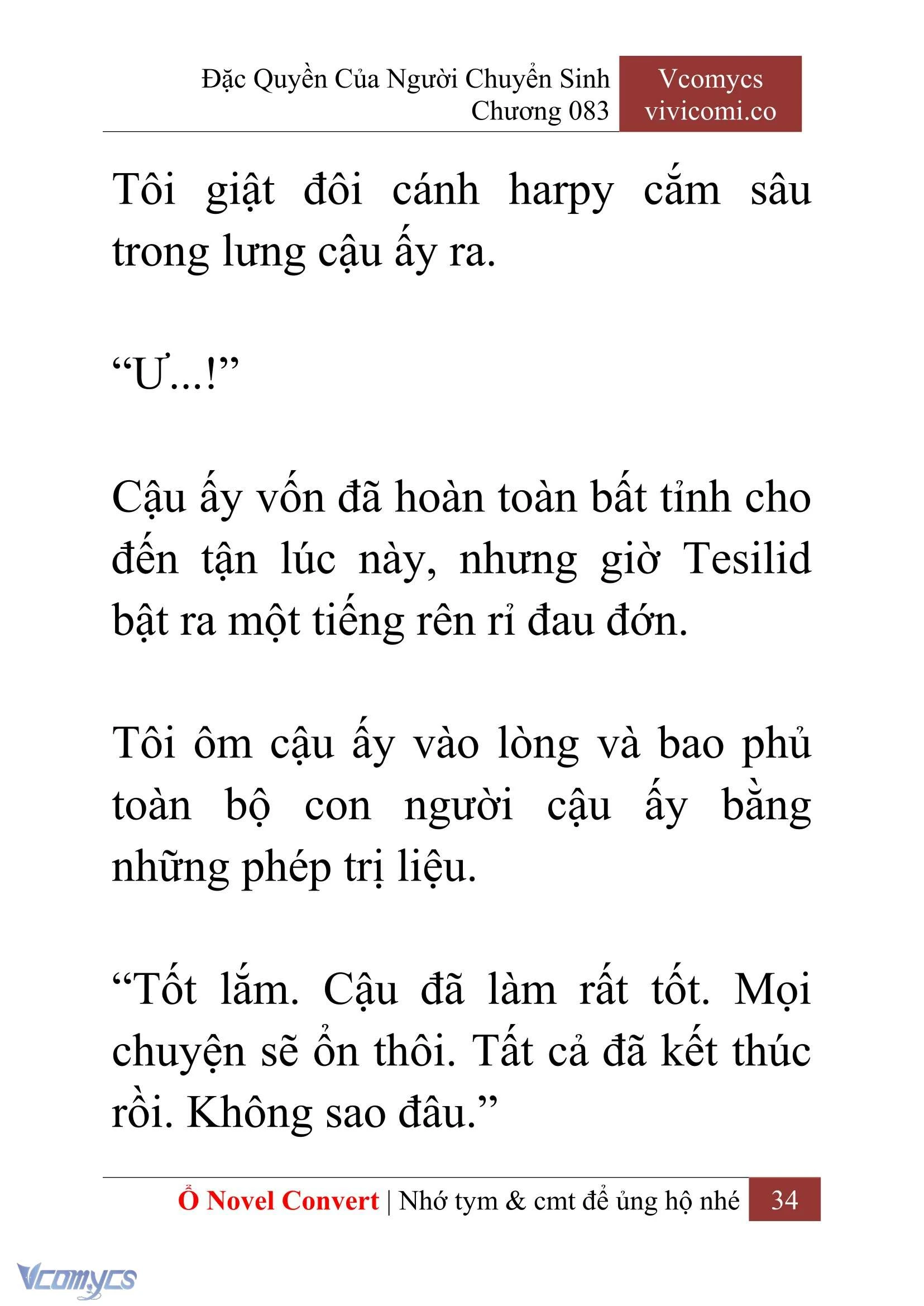 [Novel] Đặc Quyền Của Người Chuyển Sinh Chapter  83 - 36