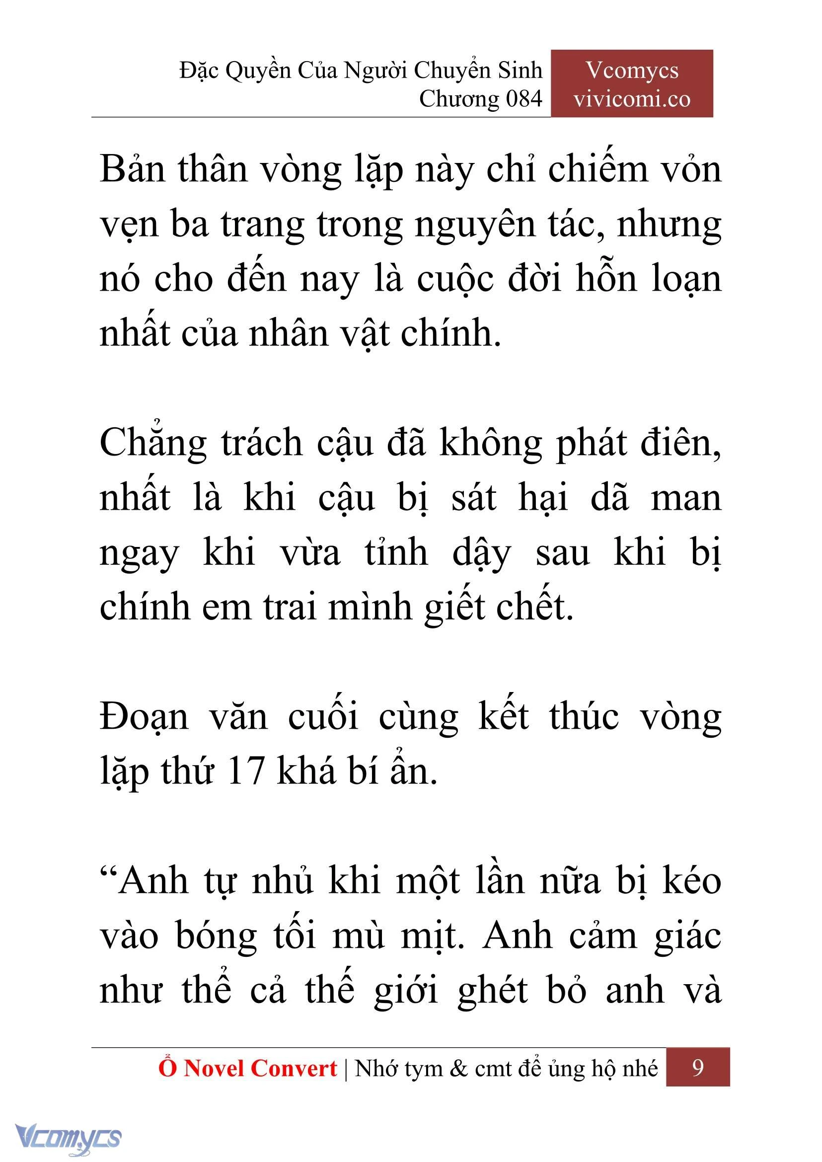 [Novel] Đặc Quyền Của Người Chuyển Sinh Chapter  84 - 11