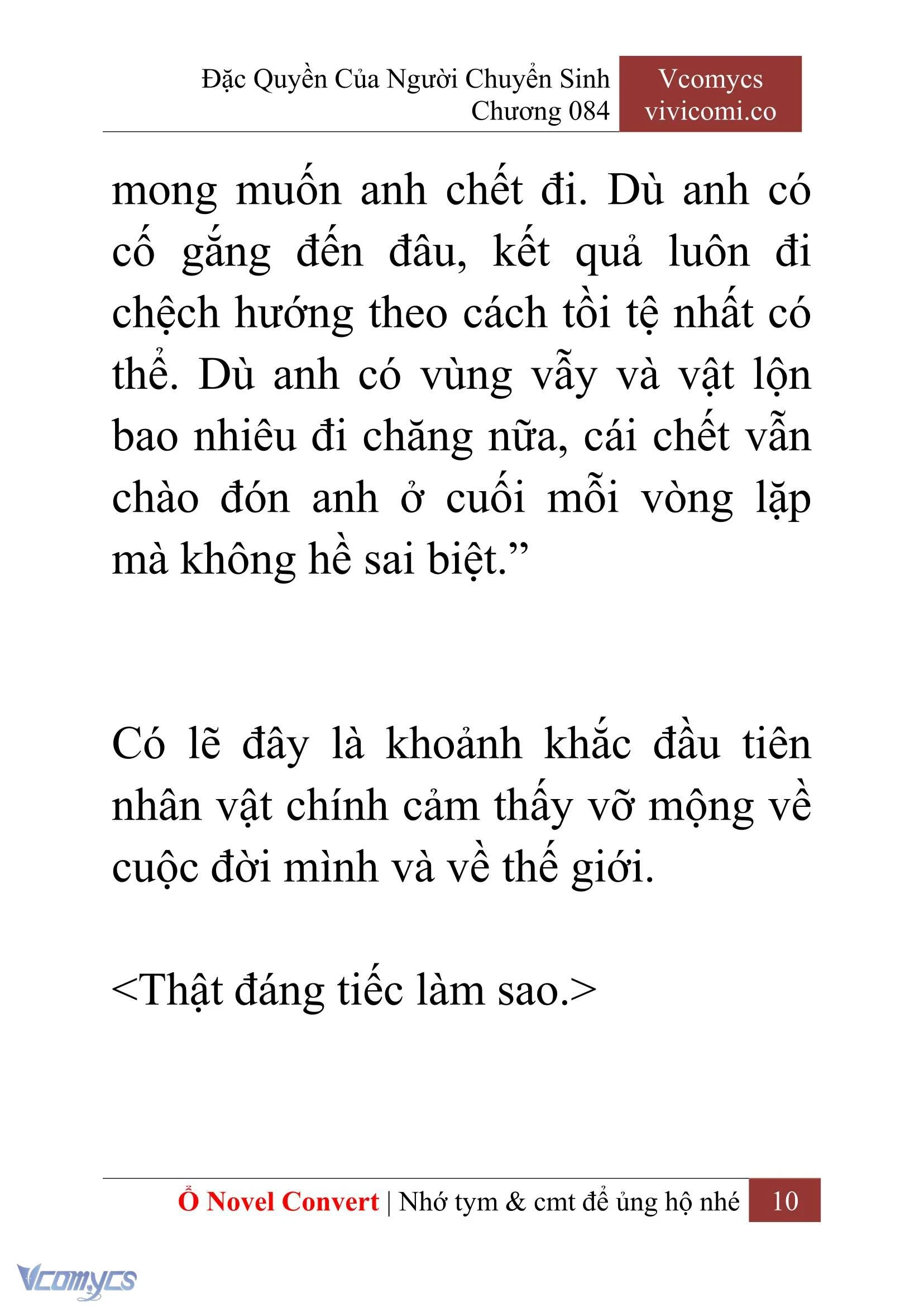 [Novel] Đặc Quyền Của Người Chuyển Sinh Chapter  84 - 12