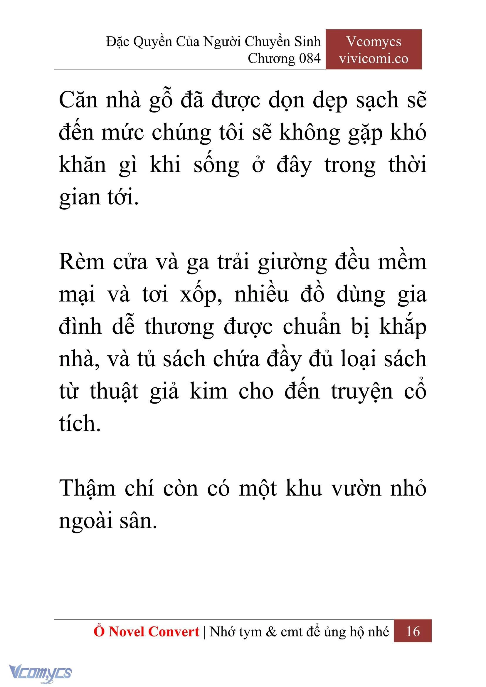 [Novel] Đặc Quyền Của Người Chuyển Sinh Chapter  84 - 18