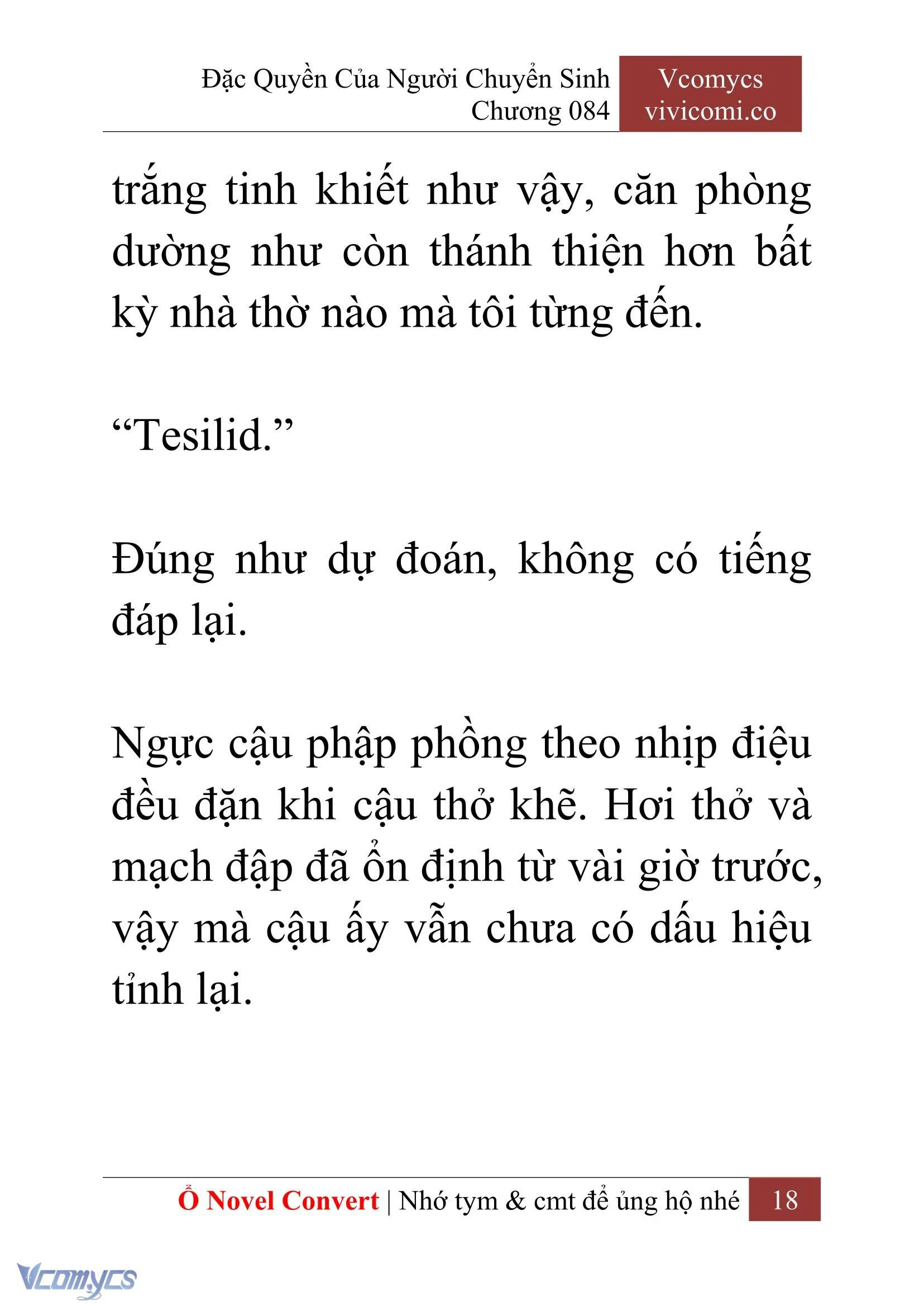 [Novel] Đặc Quyền Của Người Chuyển Sinh Chapter  84 - 20