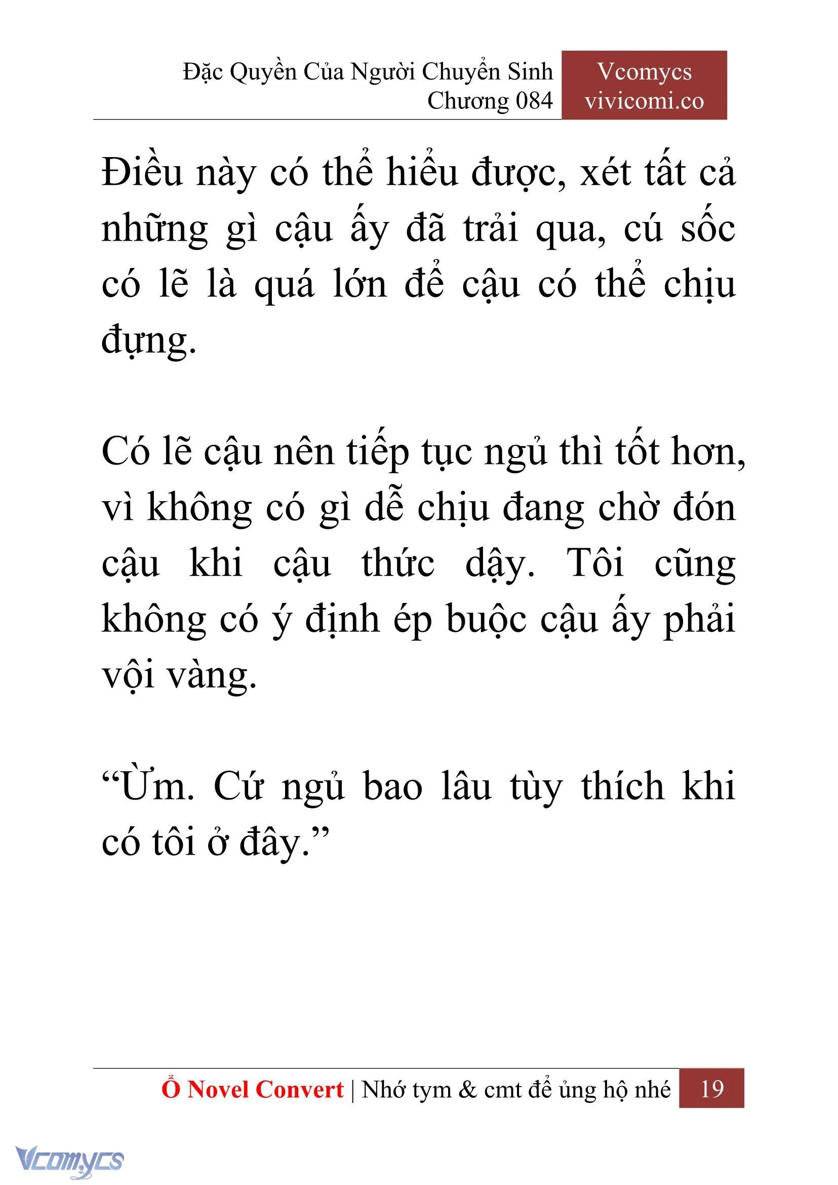 [Novel] Đặc Quyền Của Người Chuyển Sinh Chapter  84 - 21