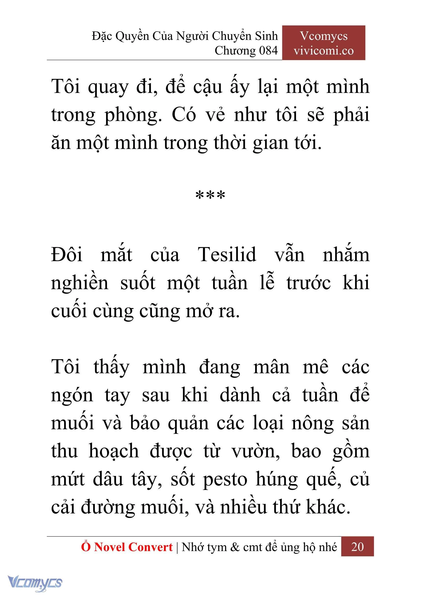 [Novel] Đặc Quyền Của Người Chuyển Sinh Chapter  84 - 22