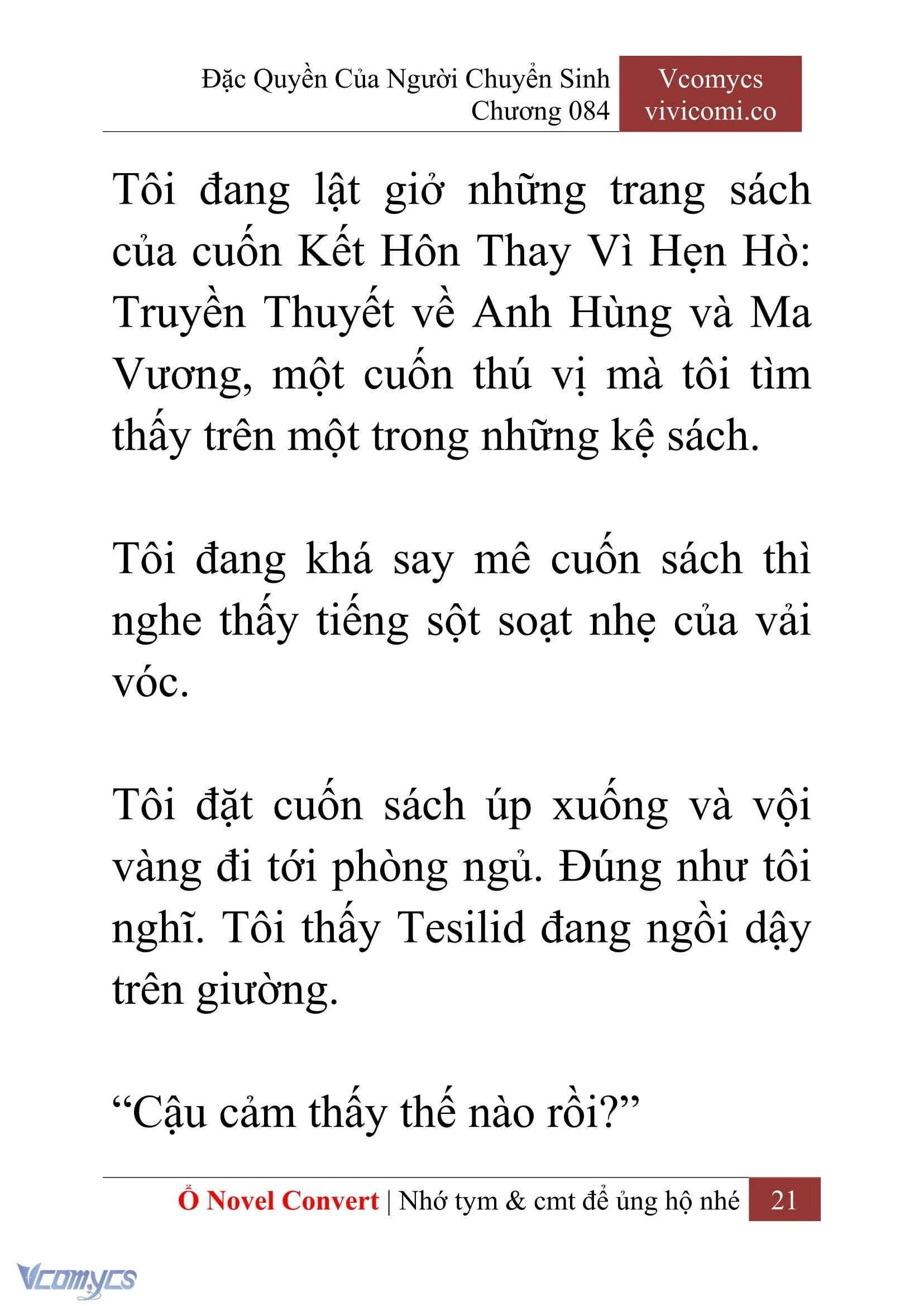 [Novel] Đặc Quyền Của Người Chuyển Sinh Chapter  84 - 23